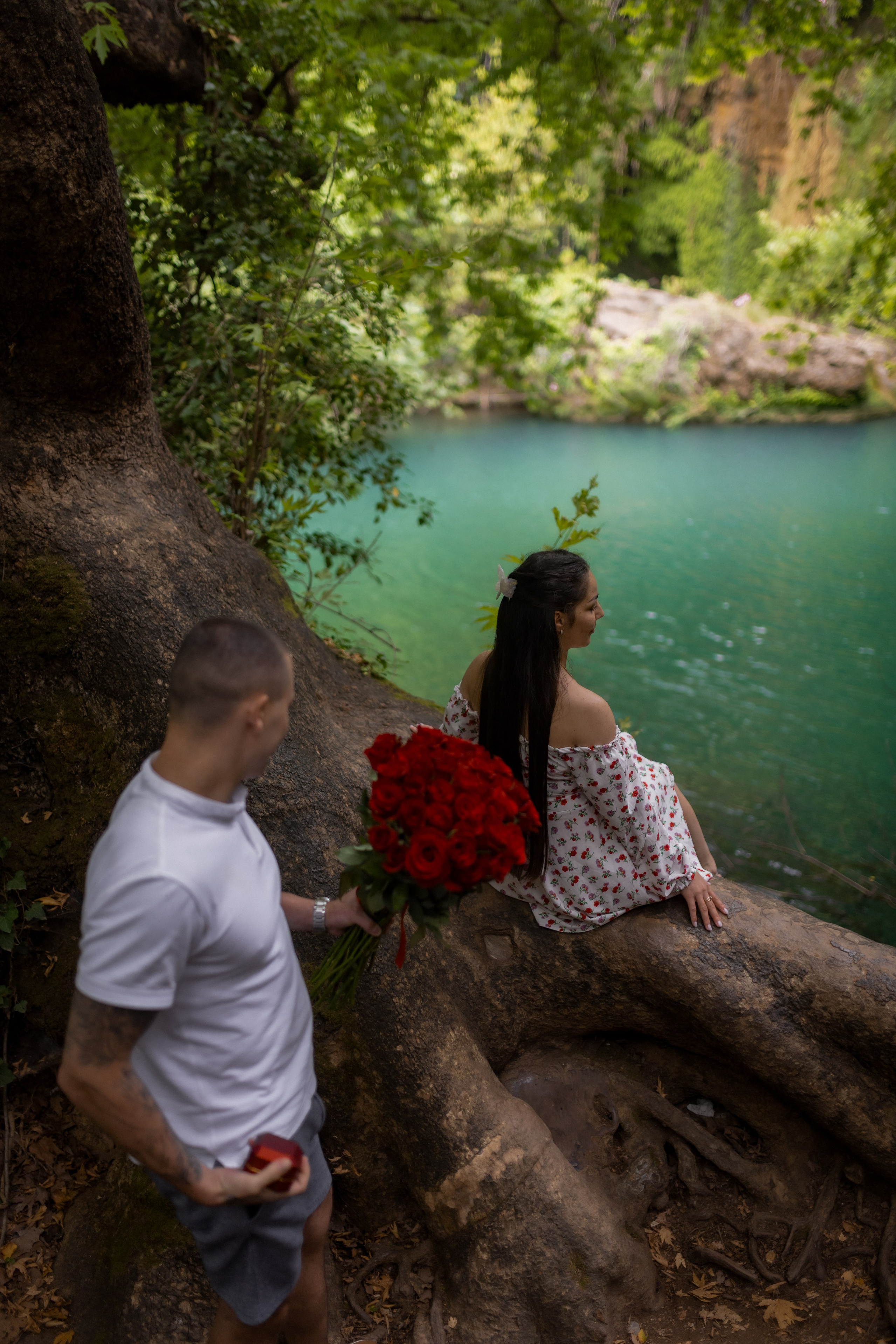 Предложение руки и сердца у водопада Куршунлу. Wedding & Event Planner