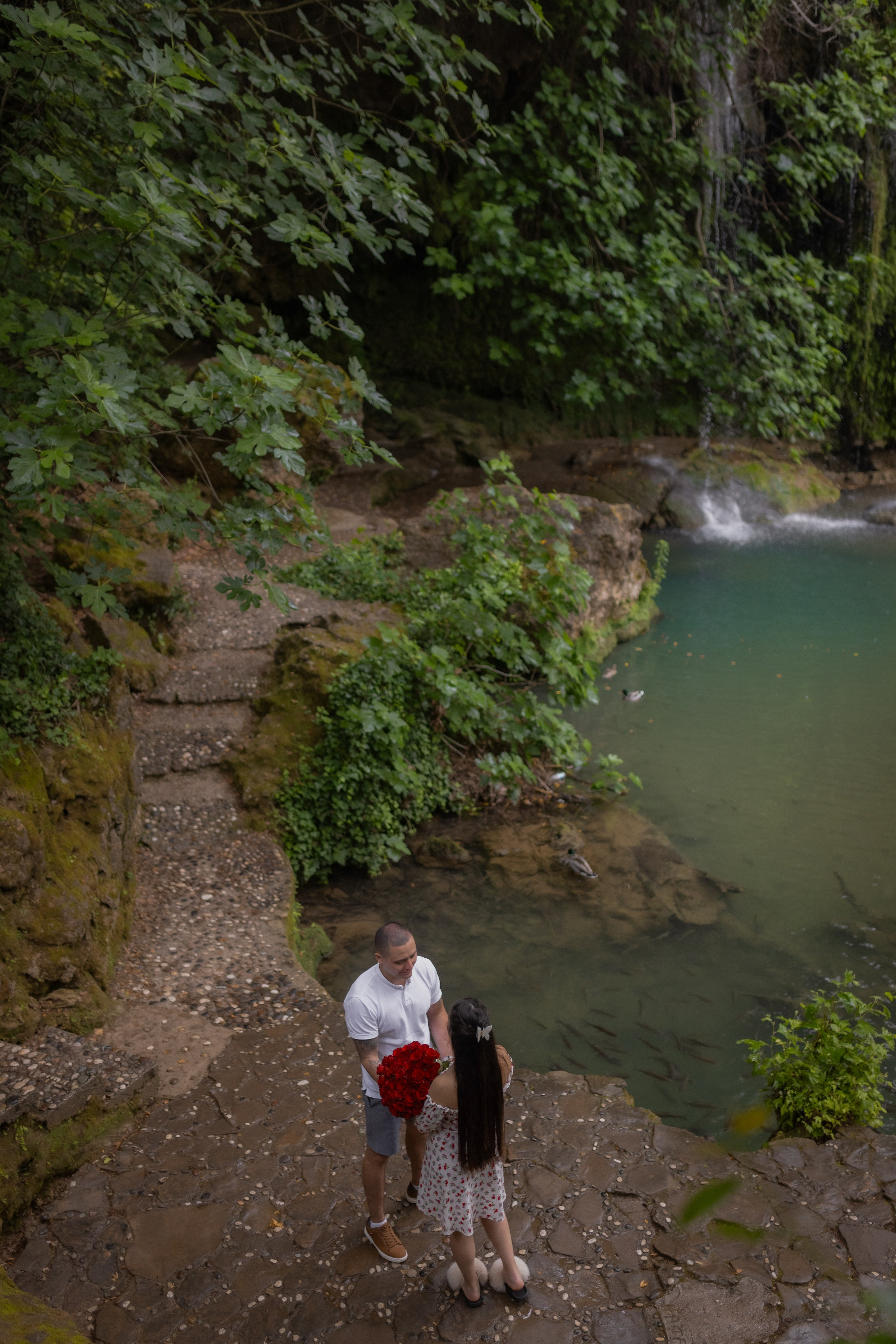 Предложение руки и сердца у водопада Куршунлу. Wedding & Event Planner