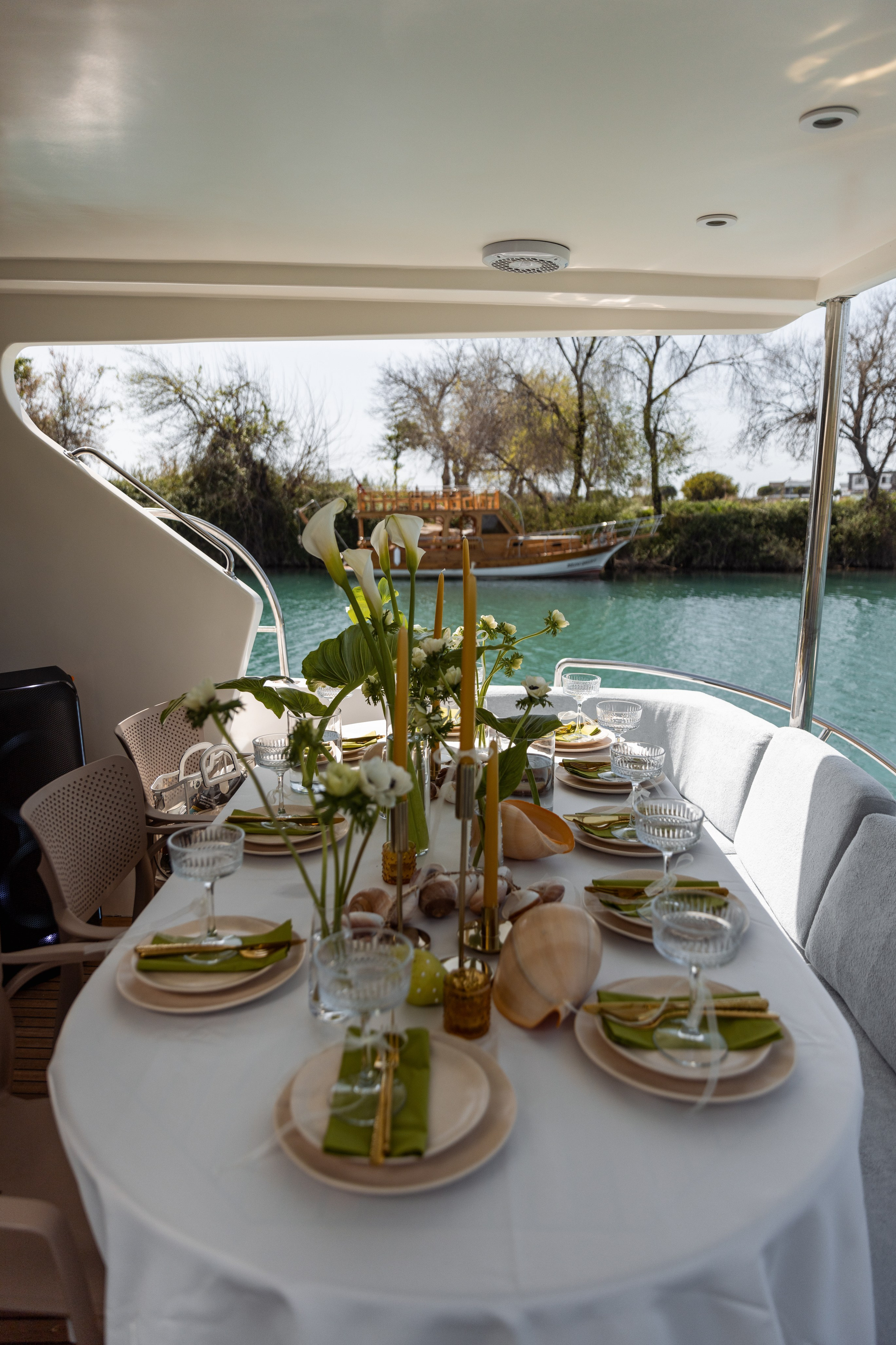 Декорирование яхты. Türkiye için fotoğrafçı