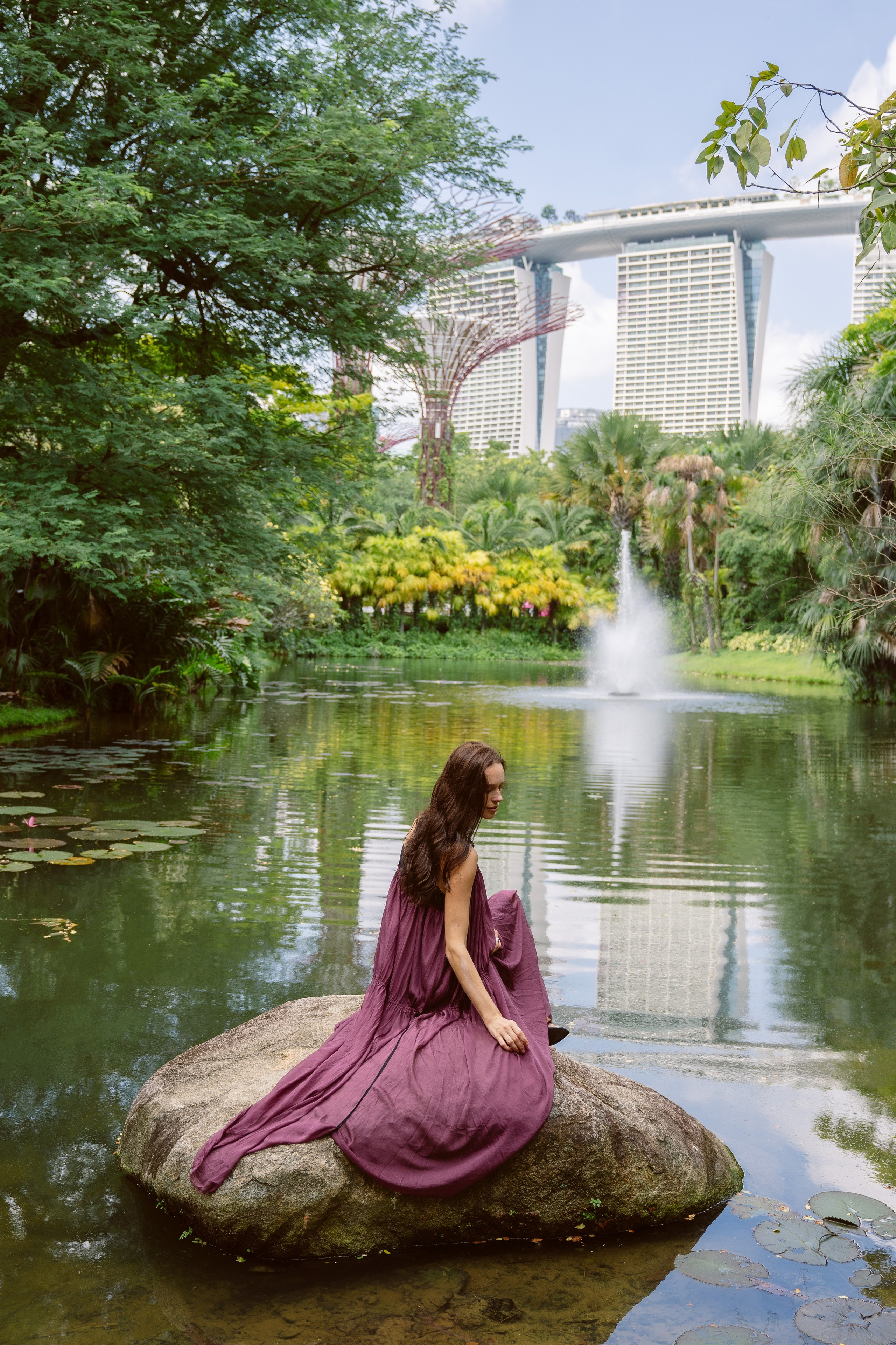 Gardens by the Bay. Dasha in Singapore