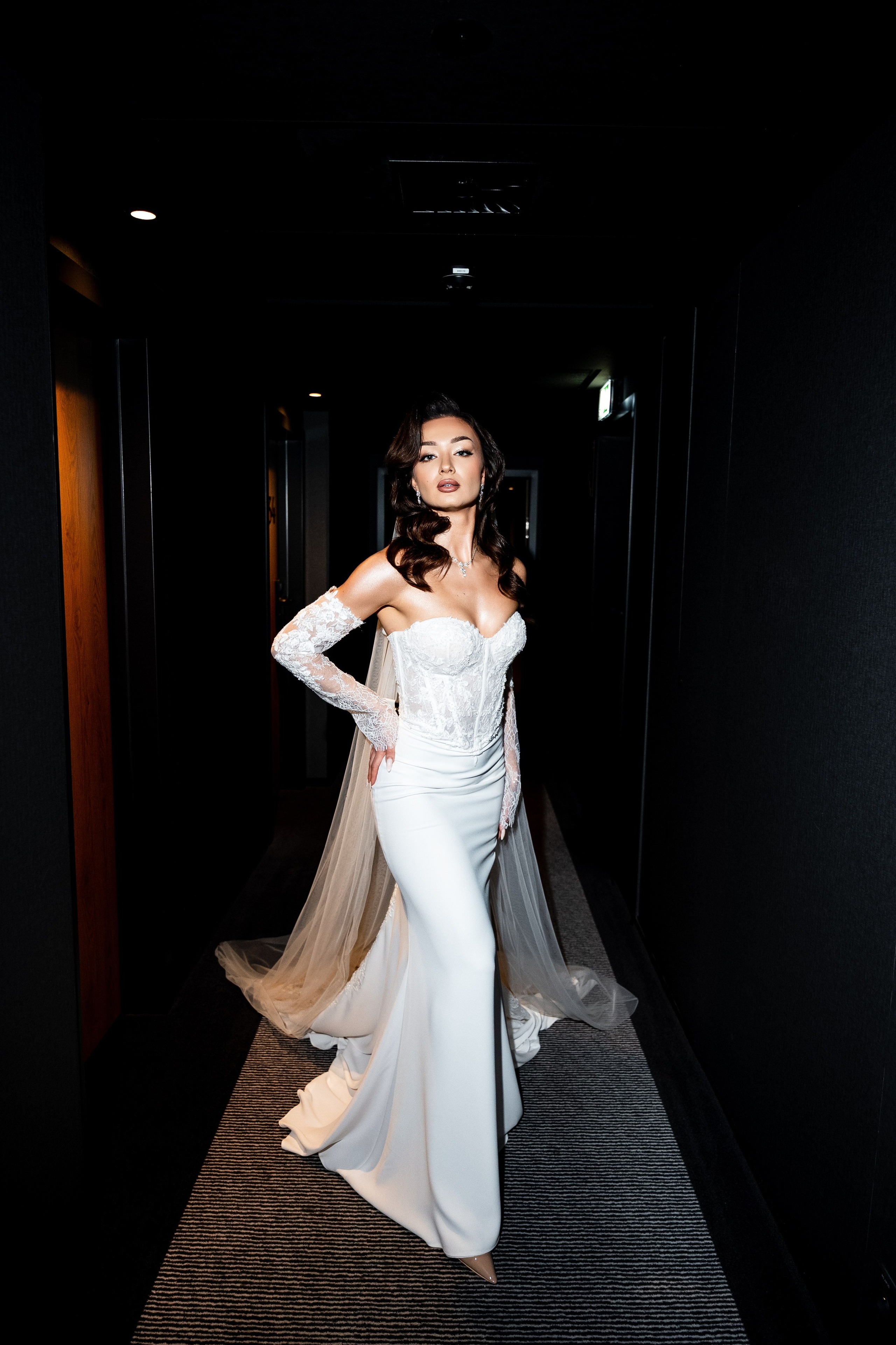 California bride in Europe