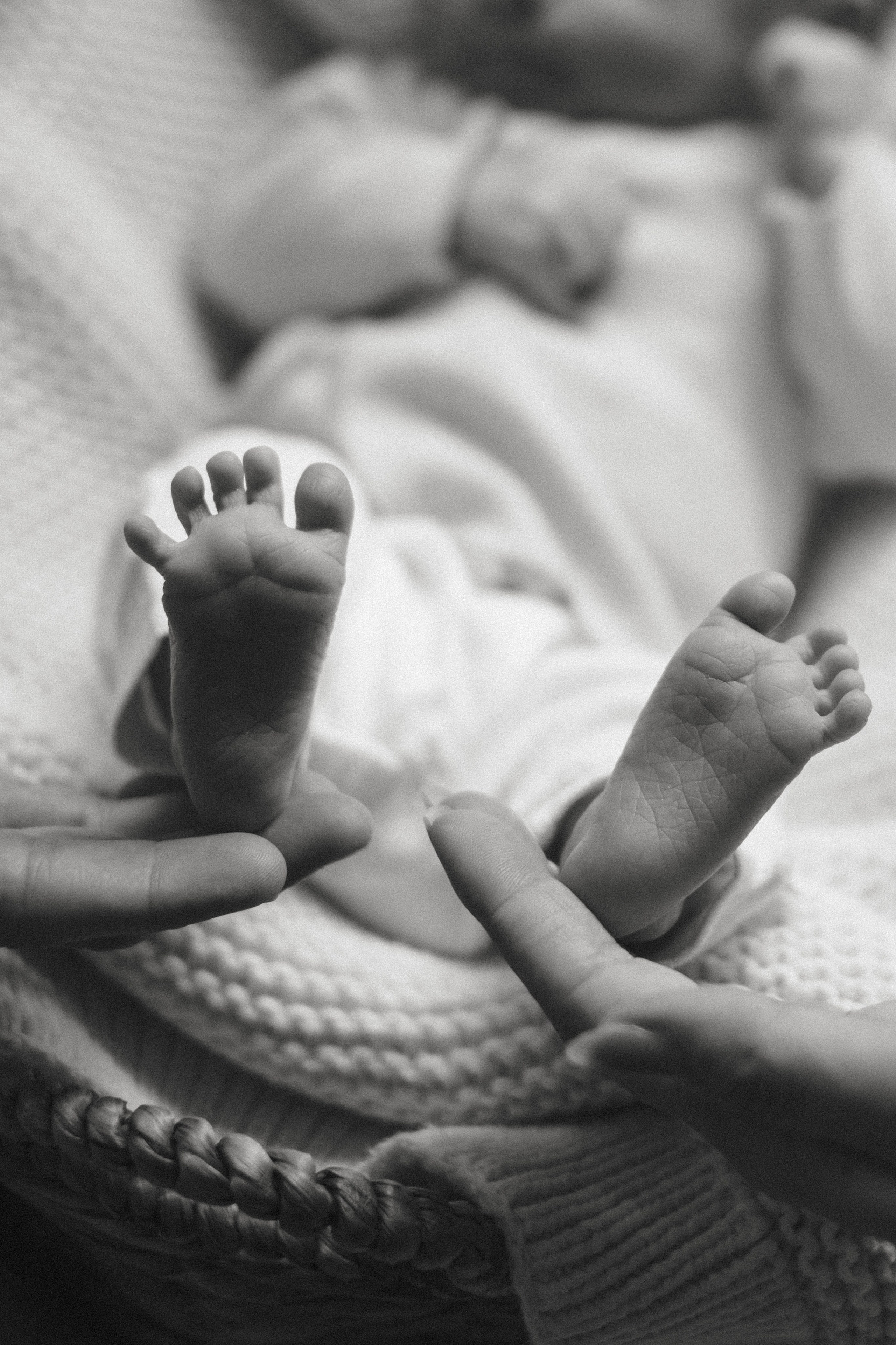 Newborn Session at Home. Xenia California & LA Photographer