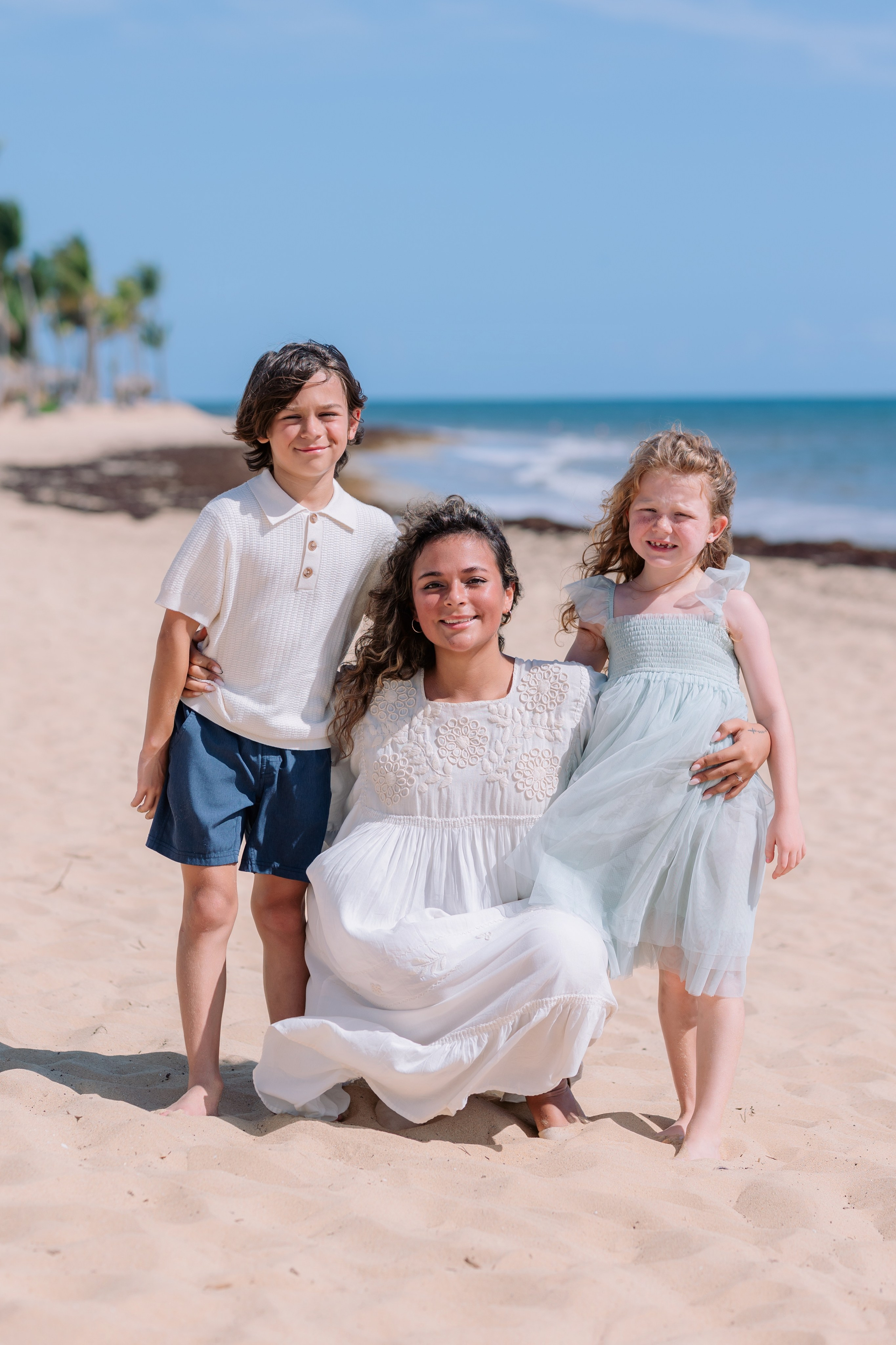 Courtney’s Family Beach Session at Finest Punta Cana. Фотограф в Доминикане | Валико Проскурнин