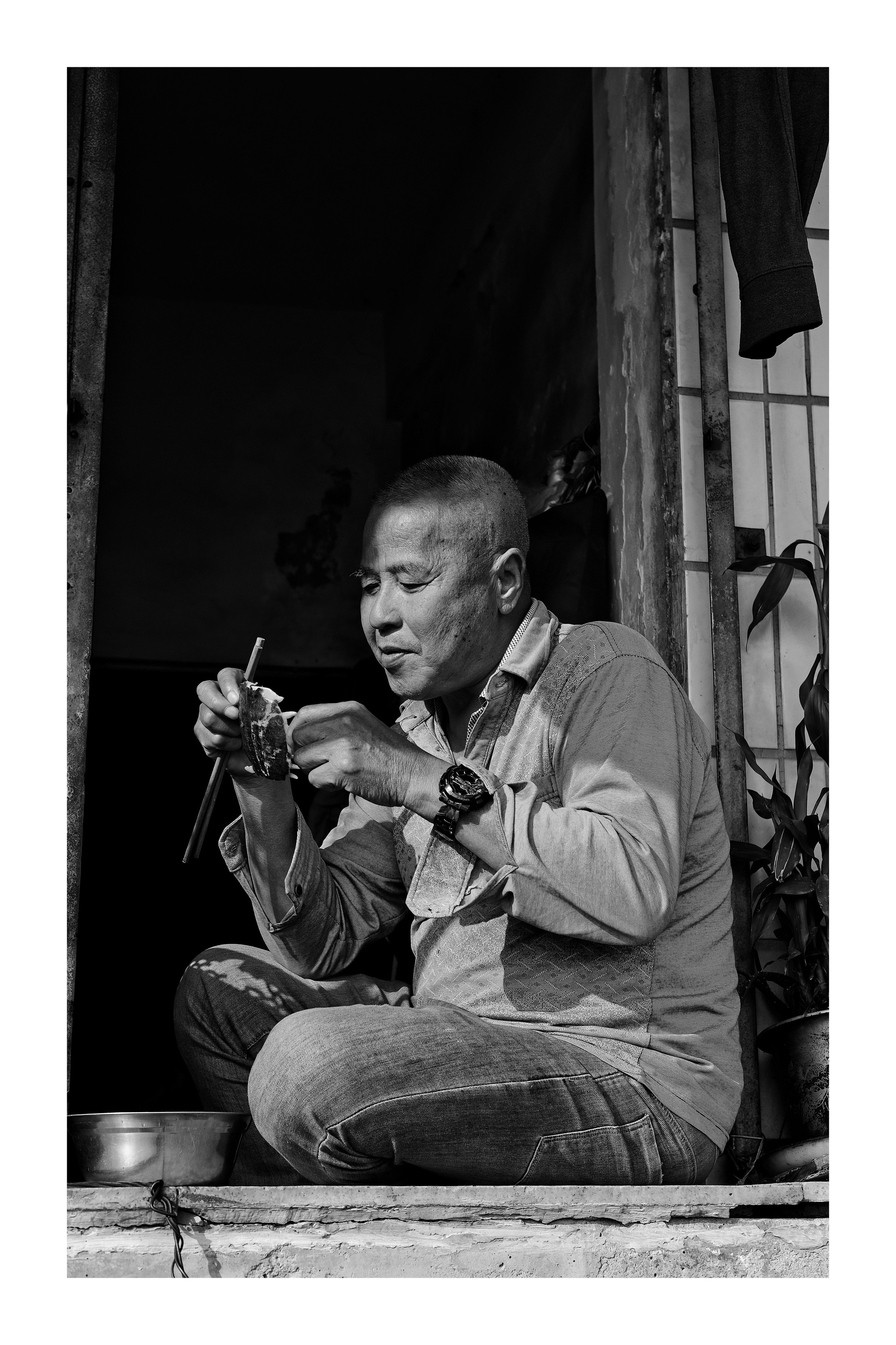 Lijiao Village Guangzhou&nbsp;— Portrait in Black and White [沥滘村]