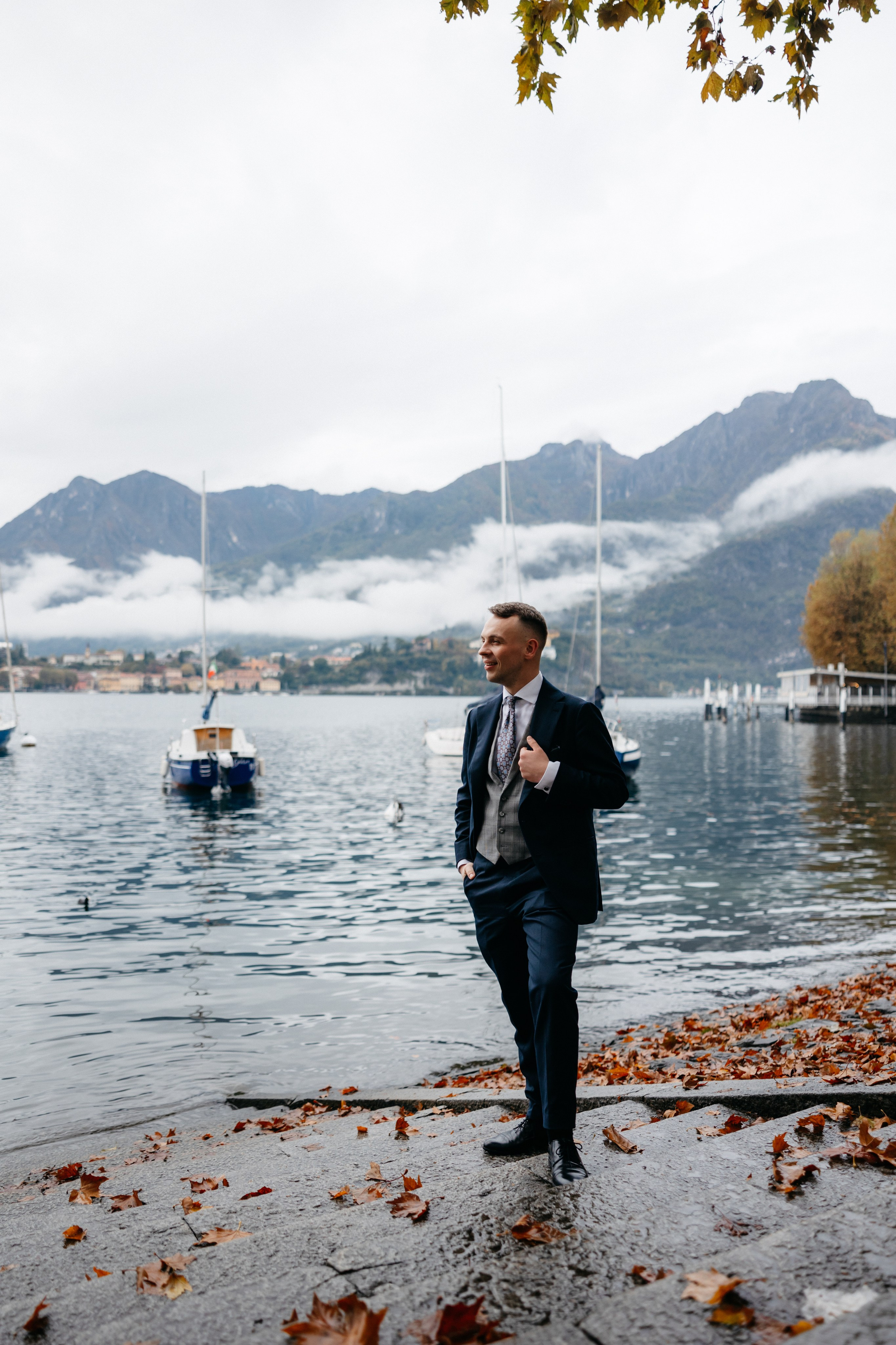 Od stylowych ulic Mediolanu po spokojne brzegi Jeziora Como 🩵. Fotograf Siedlce