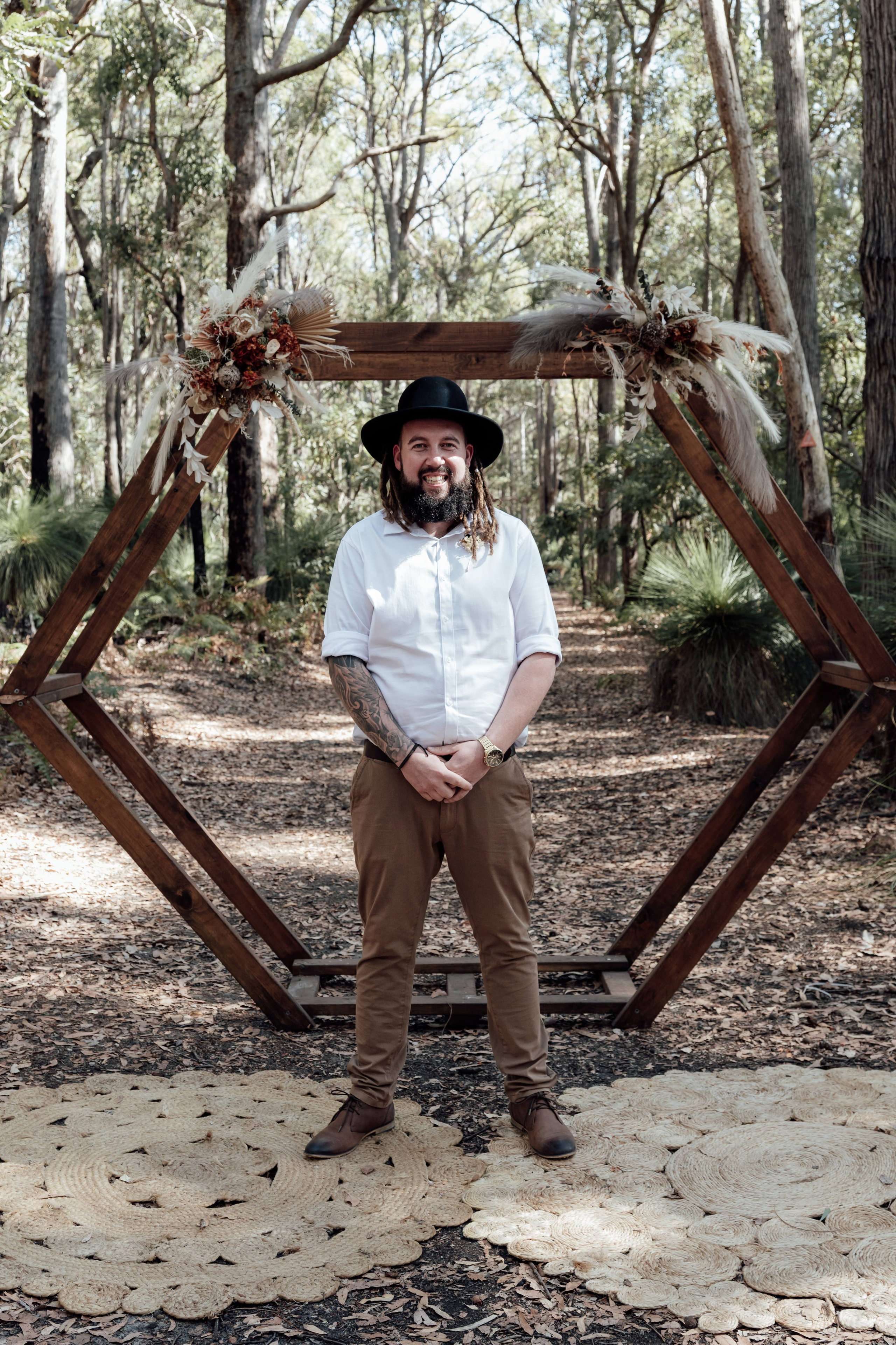 Jarrahfall Bush Camp Wedding Photography — Real Wedding. Wedding Photographer & Videographer in Perth Australia