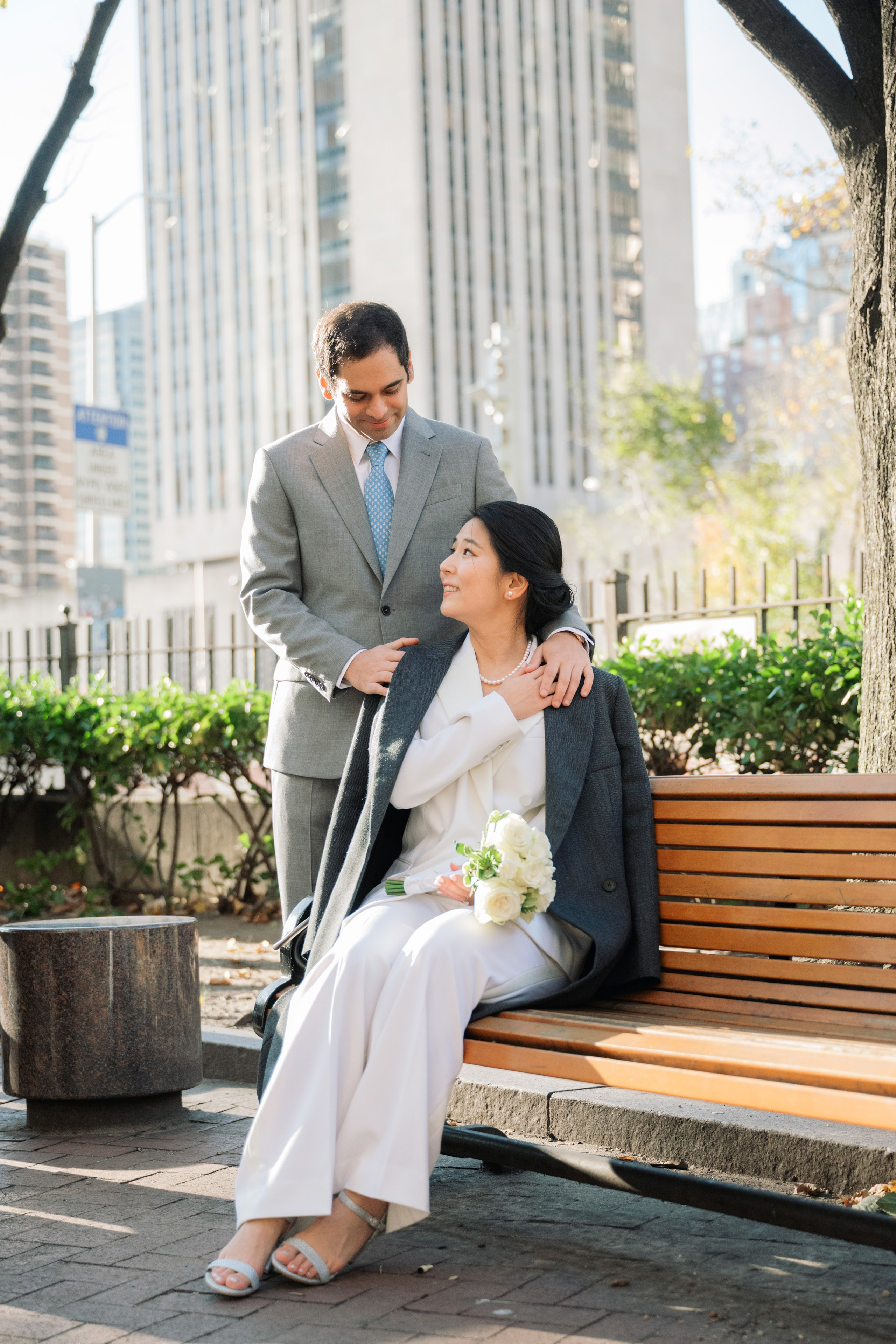 NYC City Hall Wedding | Intimate New York Elopement Before a Wedding in Japan