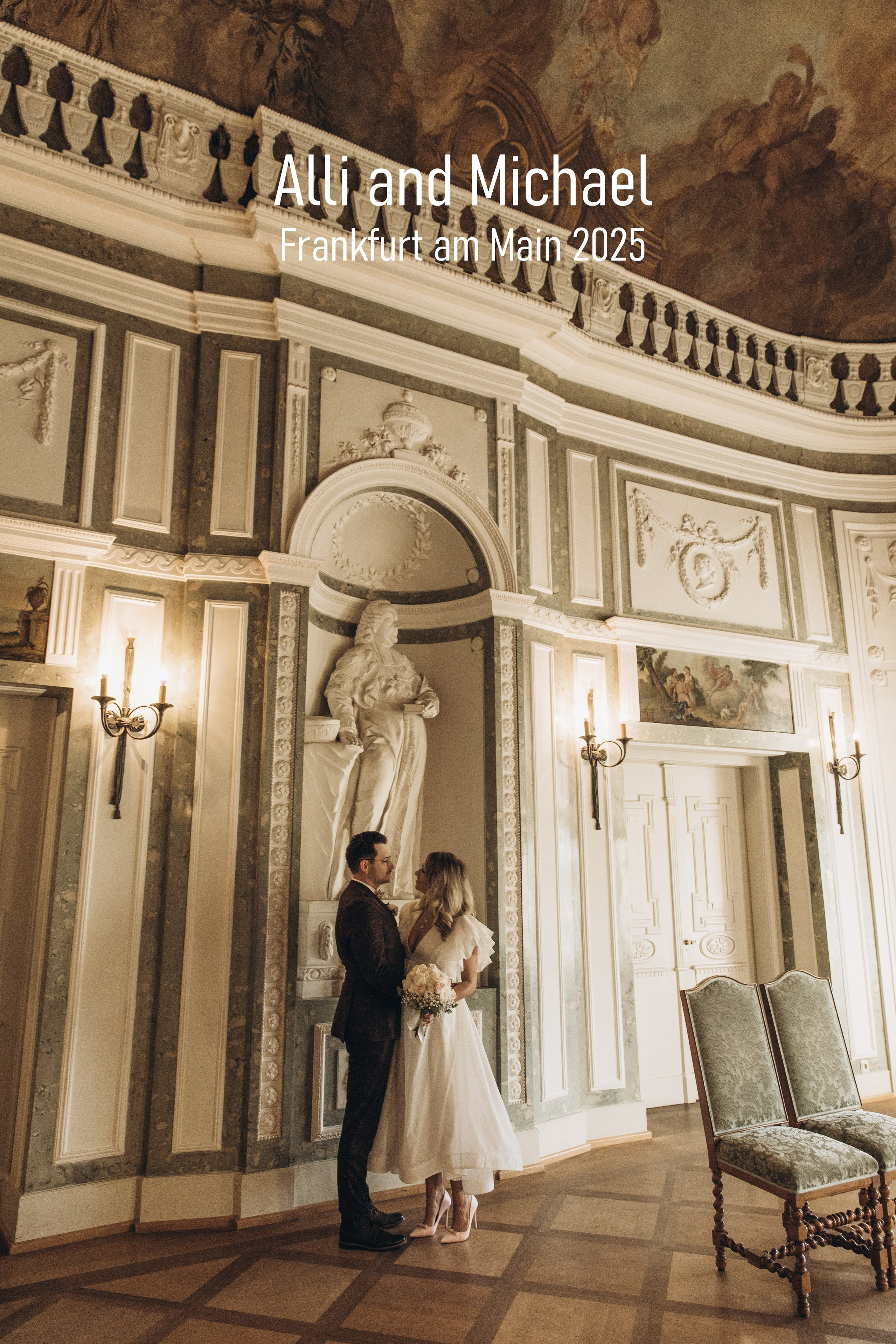 Authentic film wedding photography in Kassel, Germany, timeless photos of bride and groom"