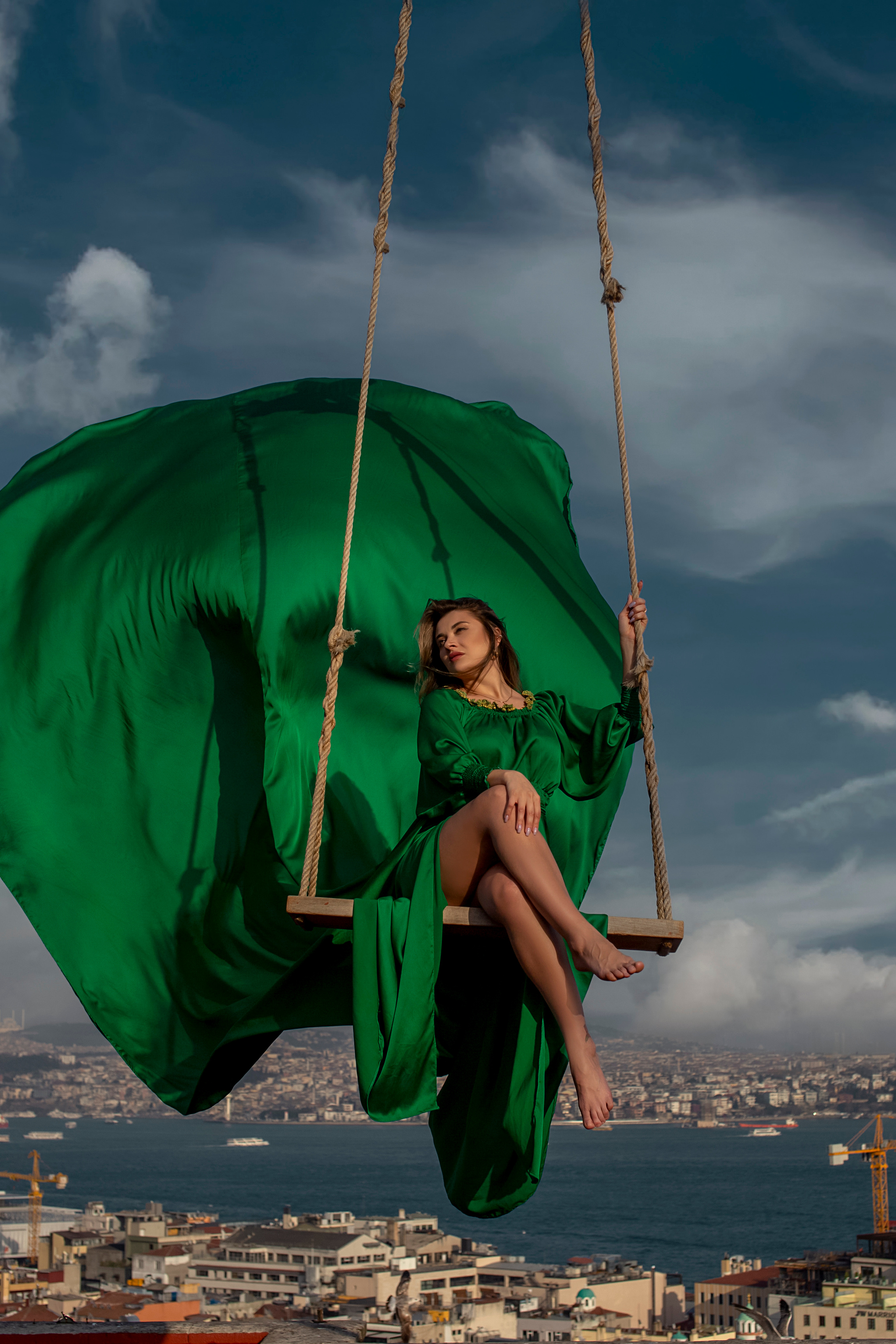 Фотограф в Стамбуле