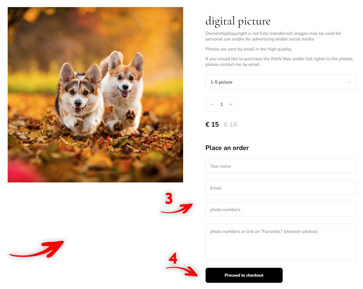 PHOTO ORDER. Yurii Orlyk Photography