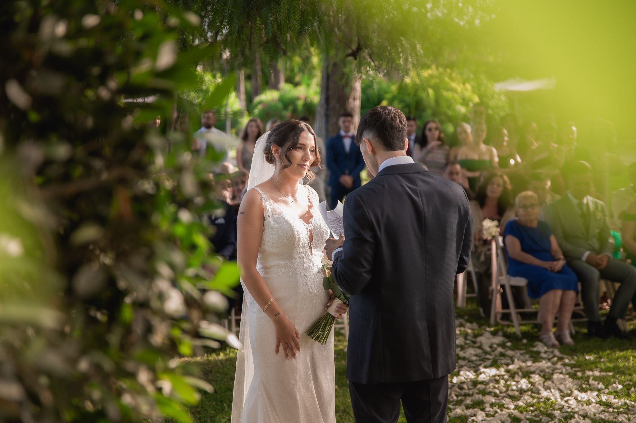 Boda con luz natural en Mallorca