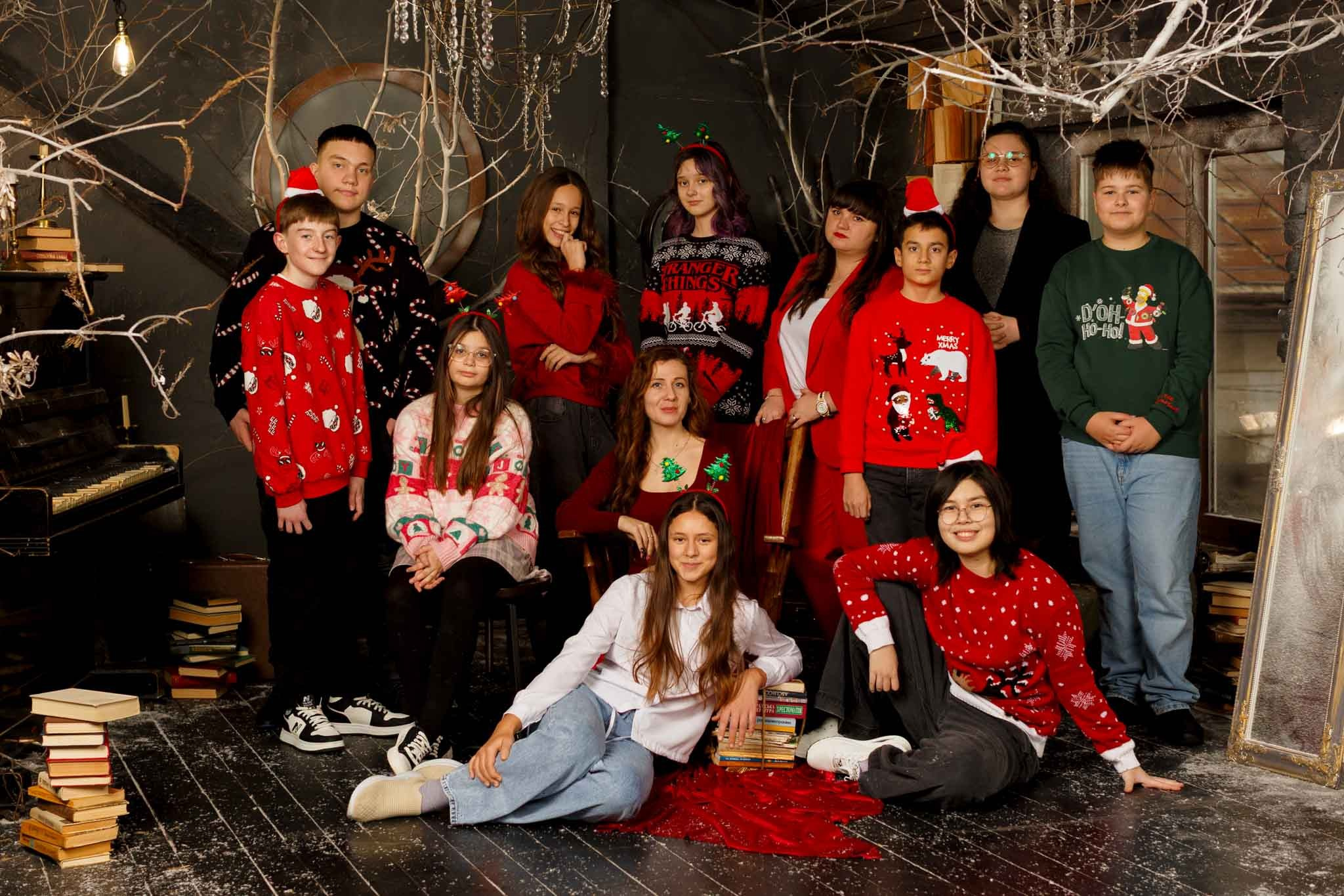 Новорічна фотосесія для школи Магістра