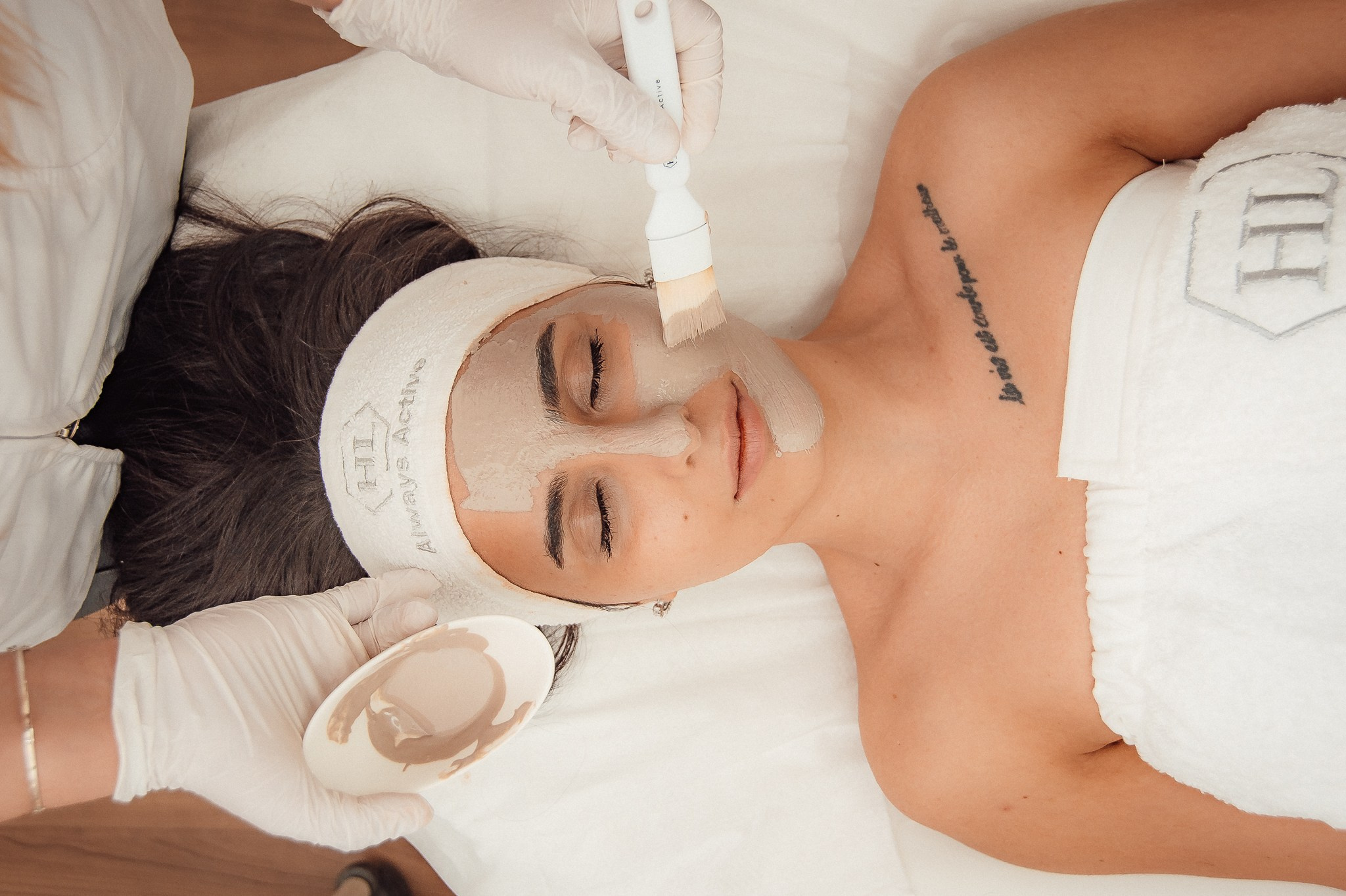 Beauty photoshoot content for social networks