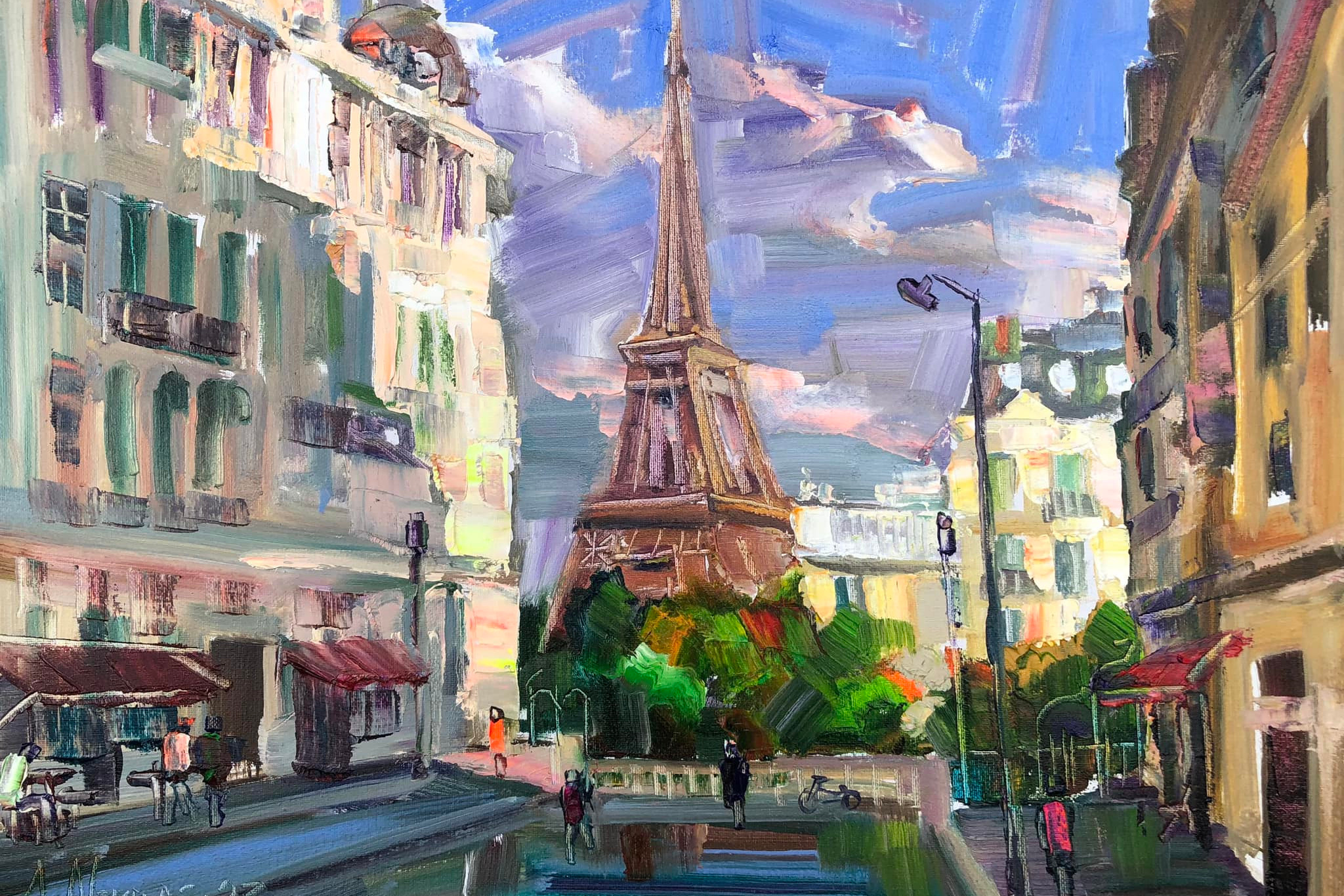 France. Andriy Nekrasov artist