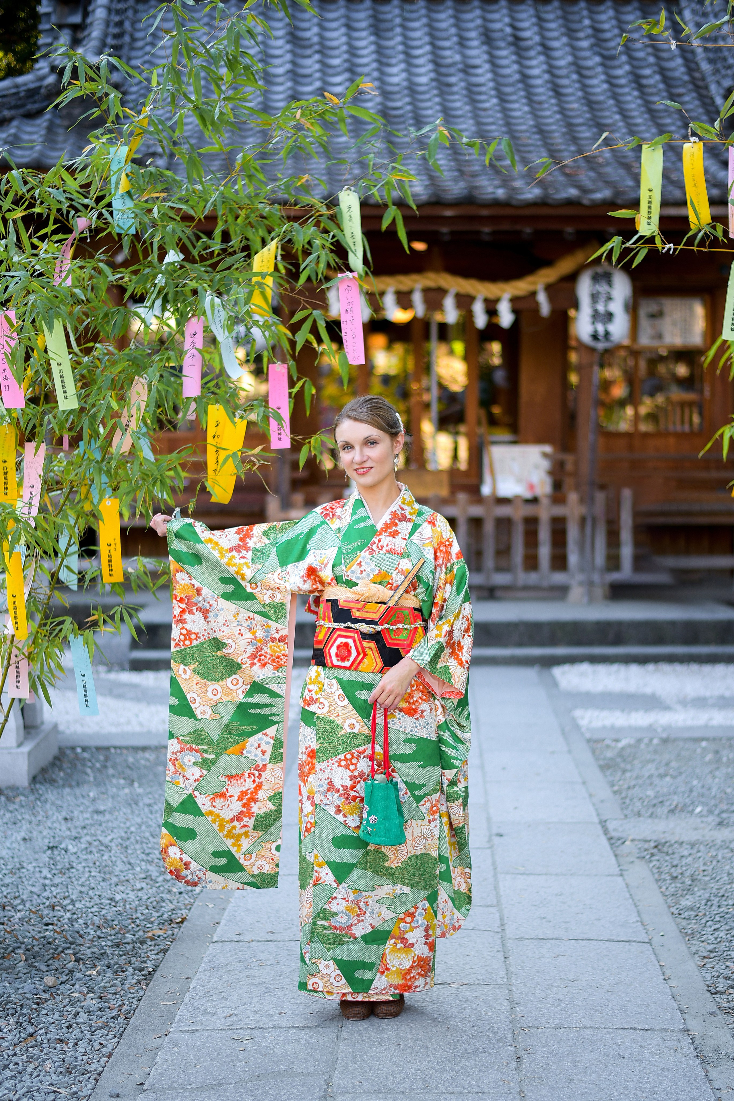 Rental kimono. Photographer in Tokyo, Japan