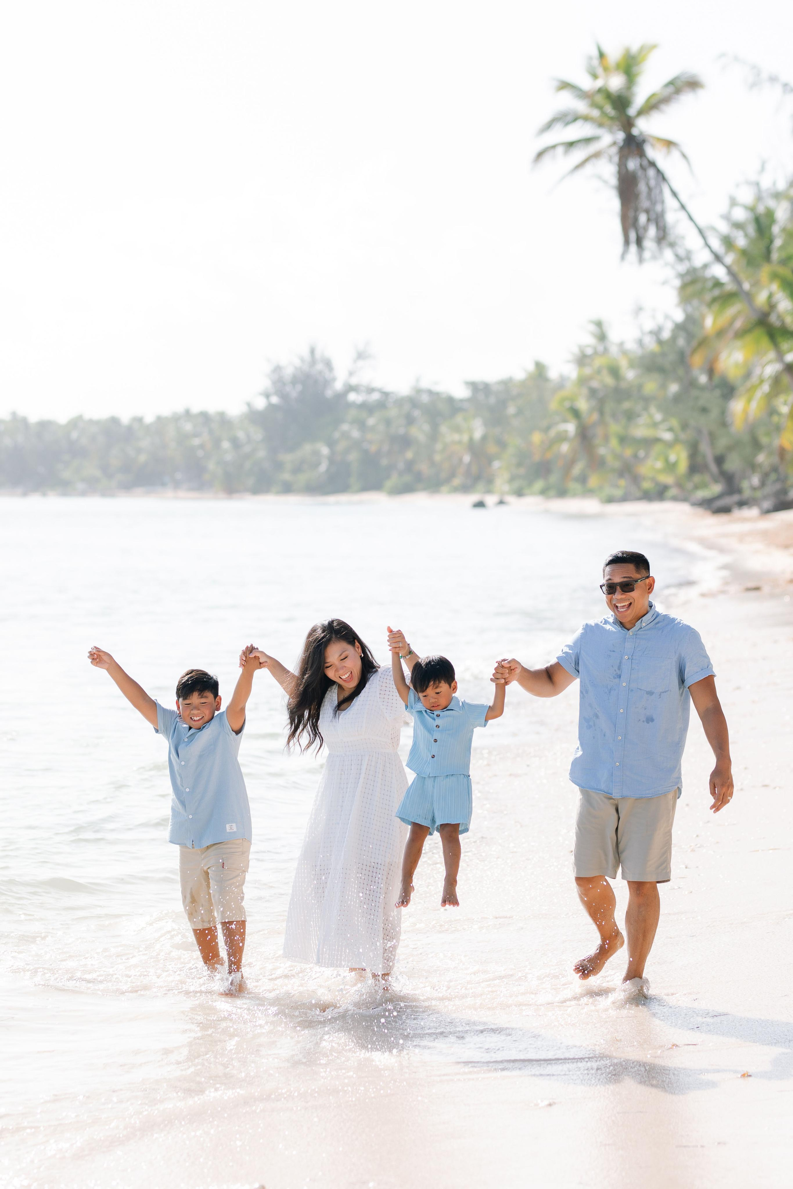Captivating Family Photoshoot at Barcelo Hotel, Punta Cana