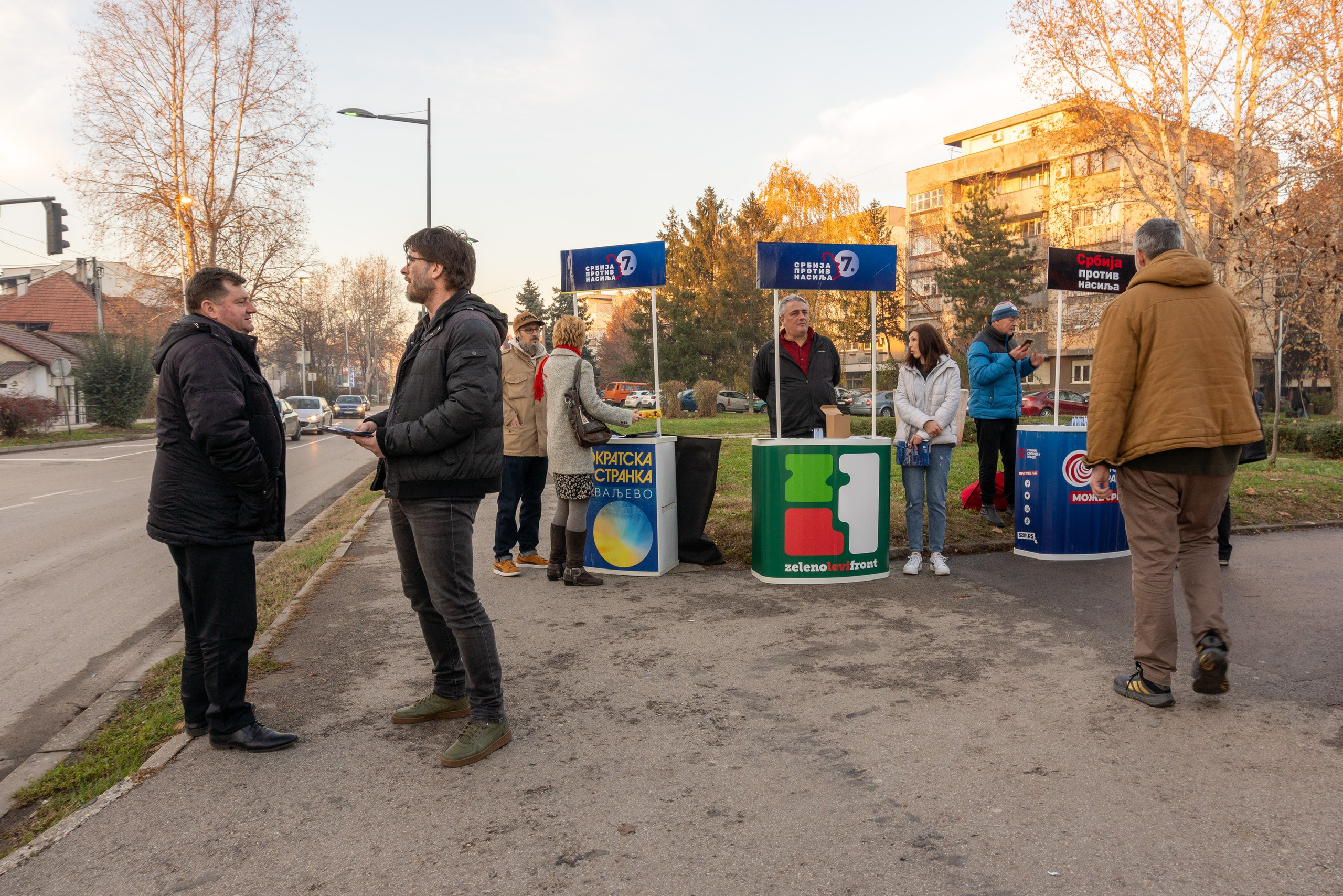 „Србија против насиља” представљена Ваљевкама и Ваљевцима у насељу Колубара 2. Lokalni Front VA