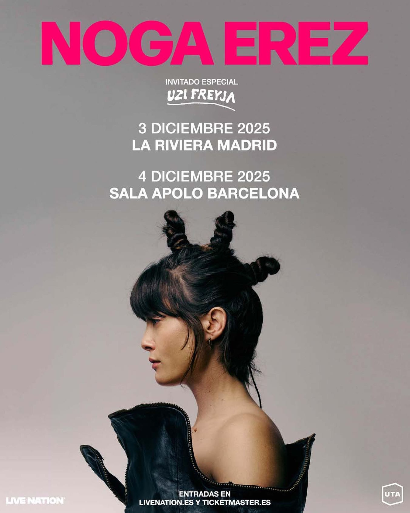 Noga Erez en España: conciertos en Madrid (La Riviera) y Barcelona (Sala Apolo) 2025 | FOTKAI
