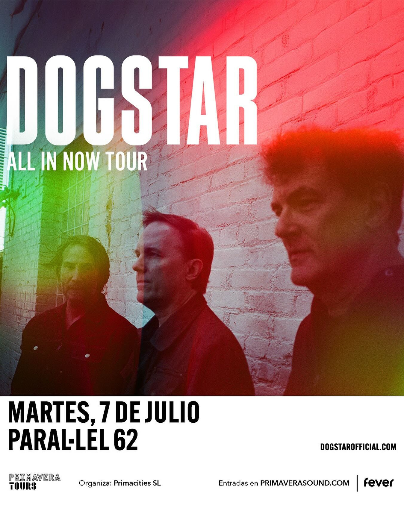 Dogstar в Барселоне: концерт в Paral·lel 62 — альтернативный рок с Keanu Reeves на басу | FOTKAI