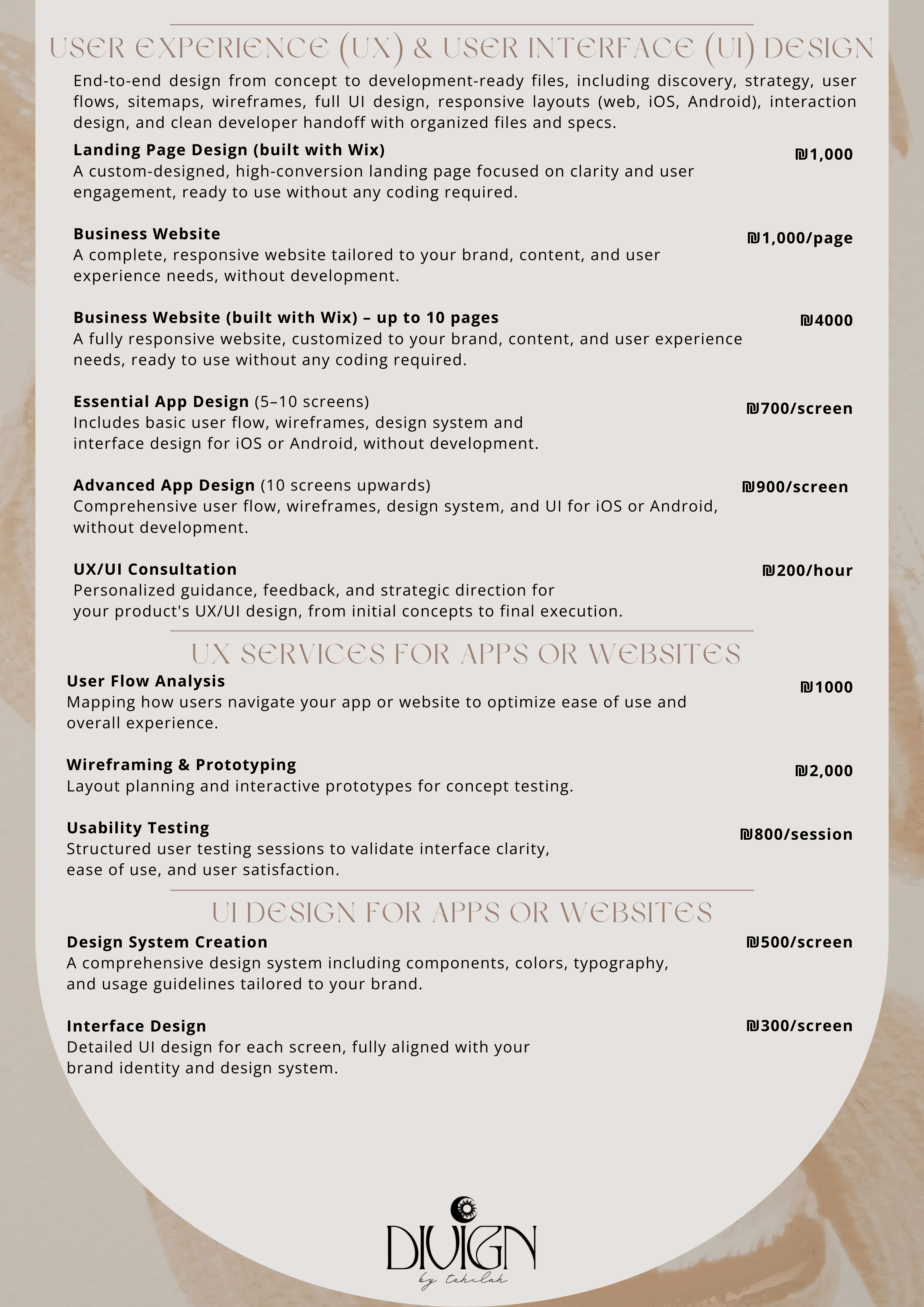 Grafic Design & UX/UI Services. Divignbytehilah.com