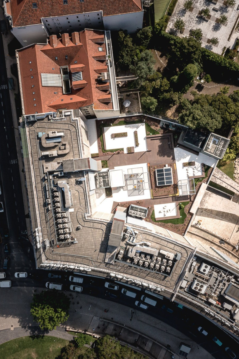 fotografia aérea de drone