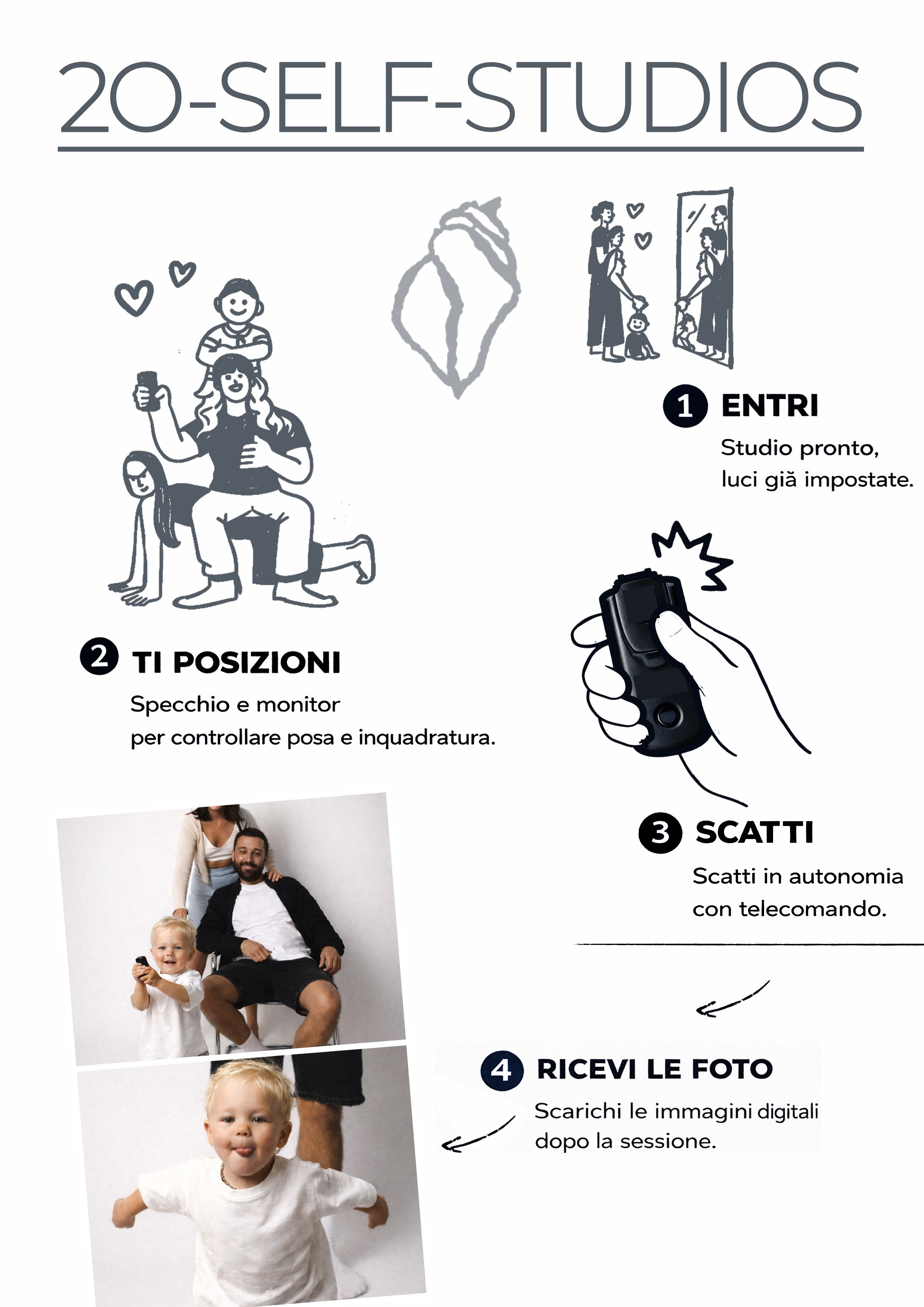 You can become your own photographer!. Studio fotografico a Roma — ritratti, self studio e servizi per eventi | 20 Studio Lab