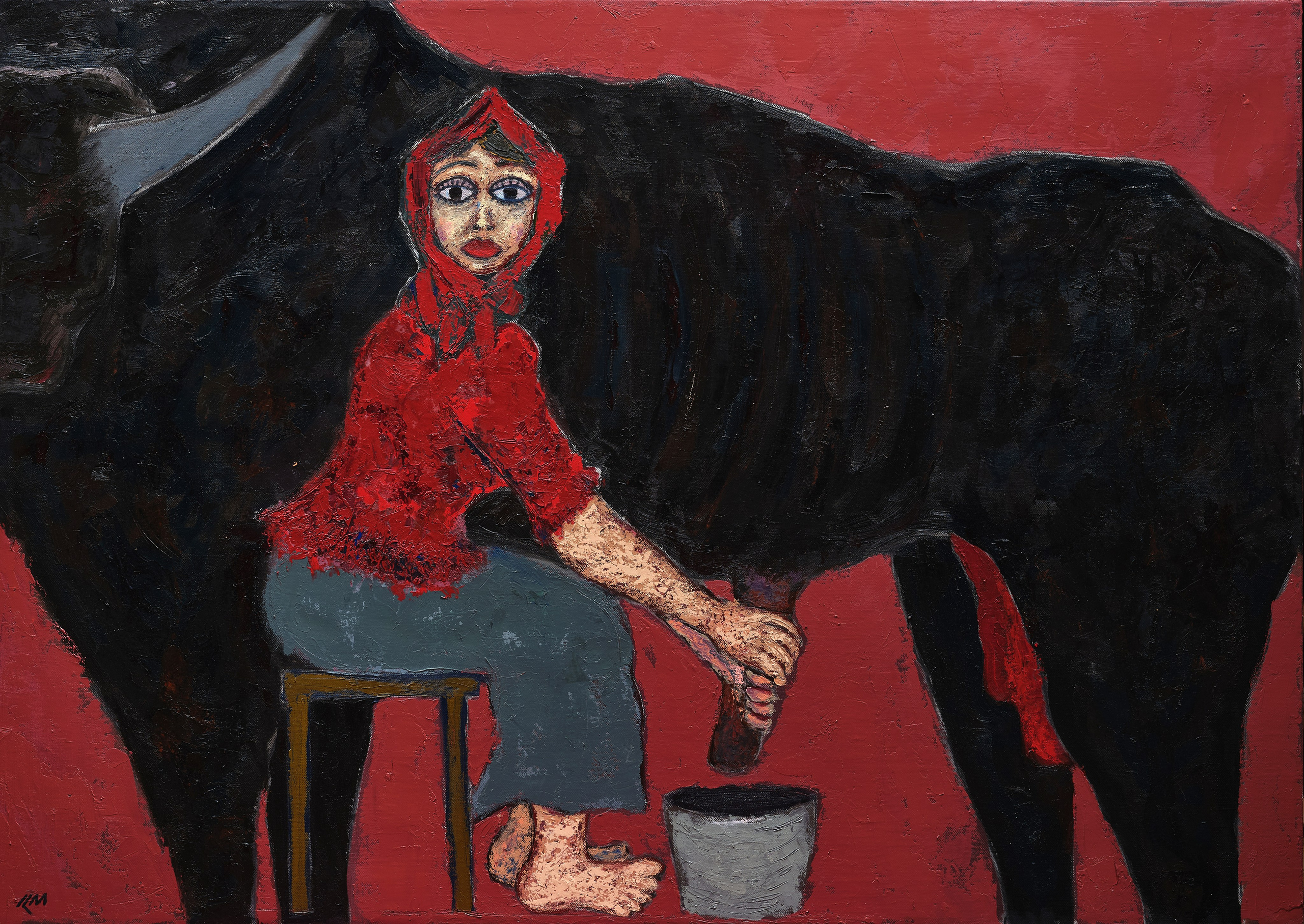 MILKMAID. KAMRAN MAMMADOV ART