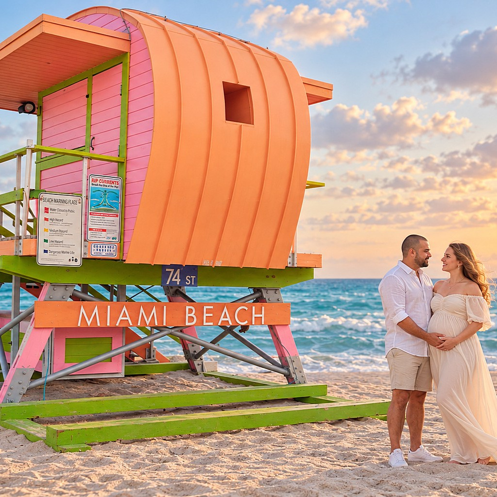 Miami Maternity Photography Prices | Ksenia Derzkaya