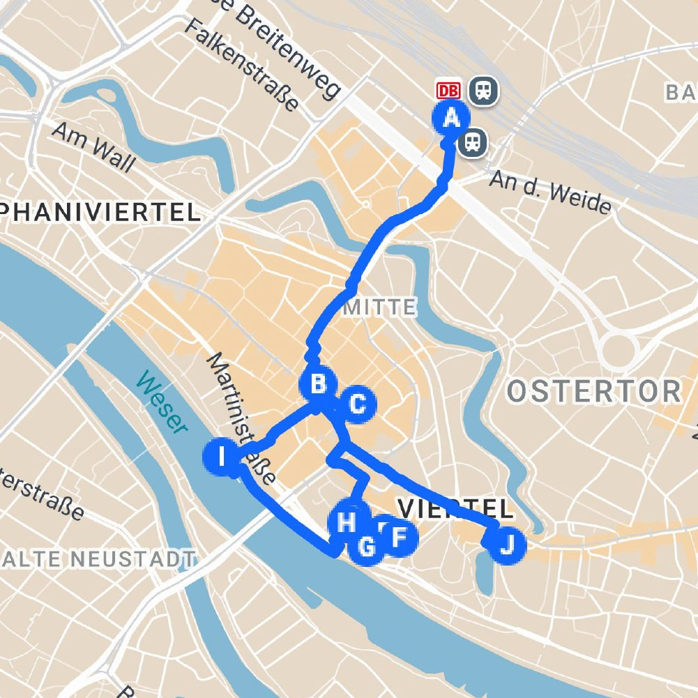 Bremen’s historic city center w/ Lucy. URBANSTREETFILES.ART