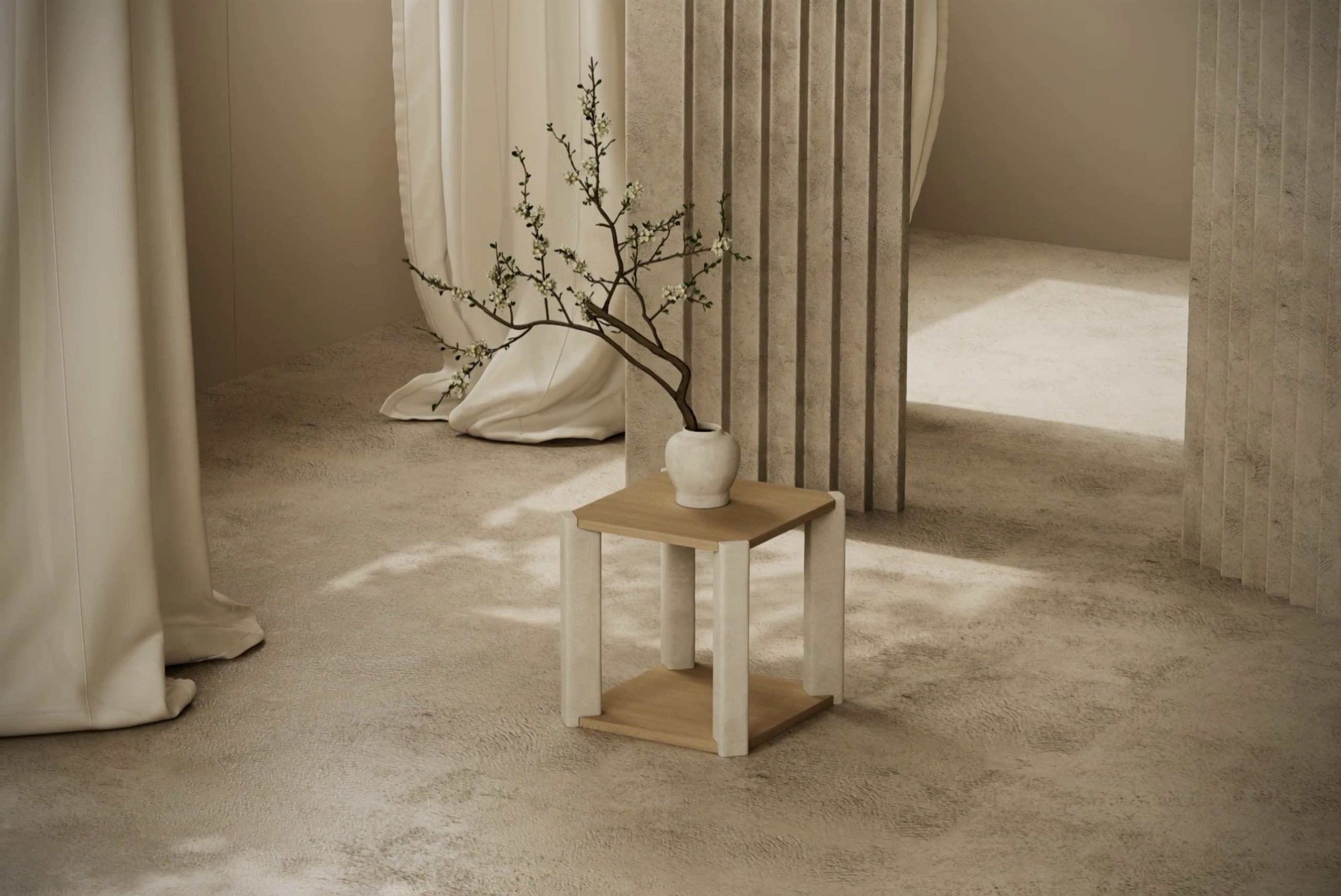 Qube coffee table