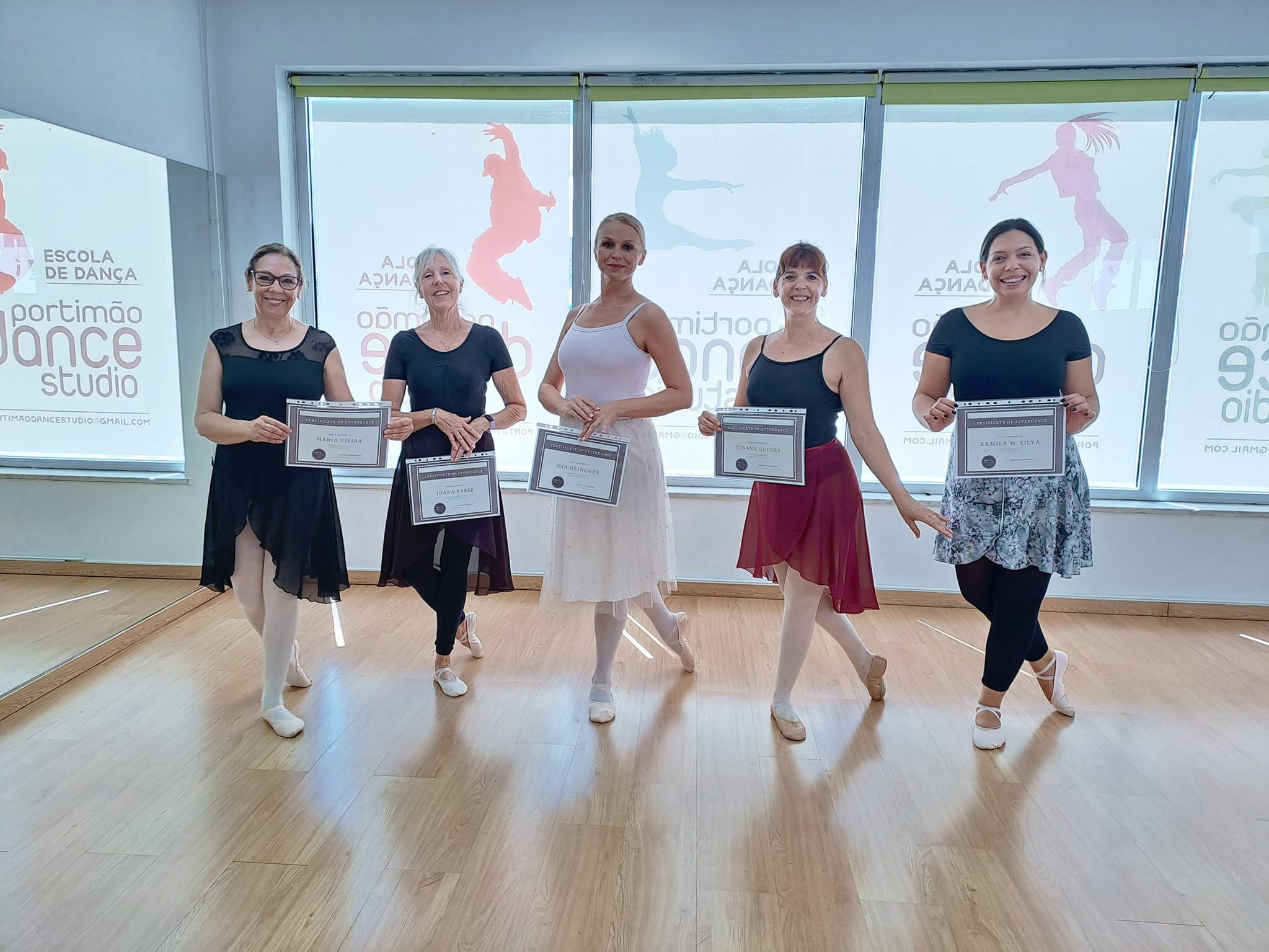 Choreography Workshops. Adult Ballet and Pilates classes in Algarve Portimao
