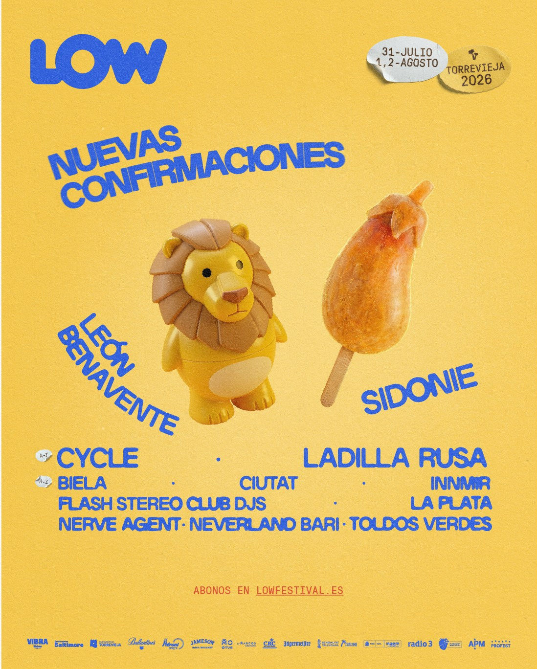 Low Festival 2026 Announces 12 New Acts: Sidonie, León Benavente and La Plata Lead the Lineup | FOTKAI