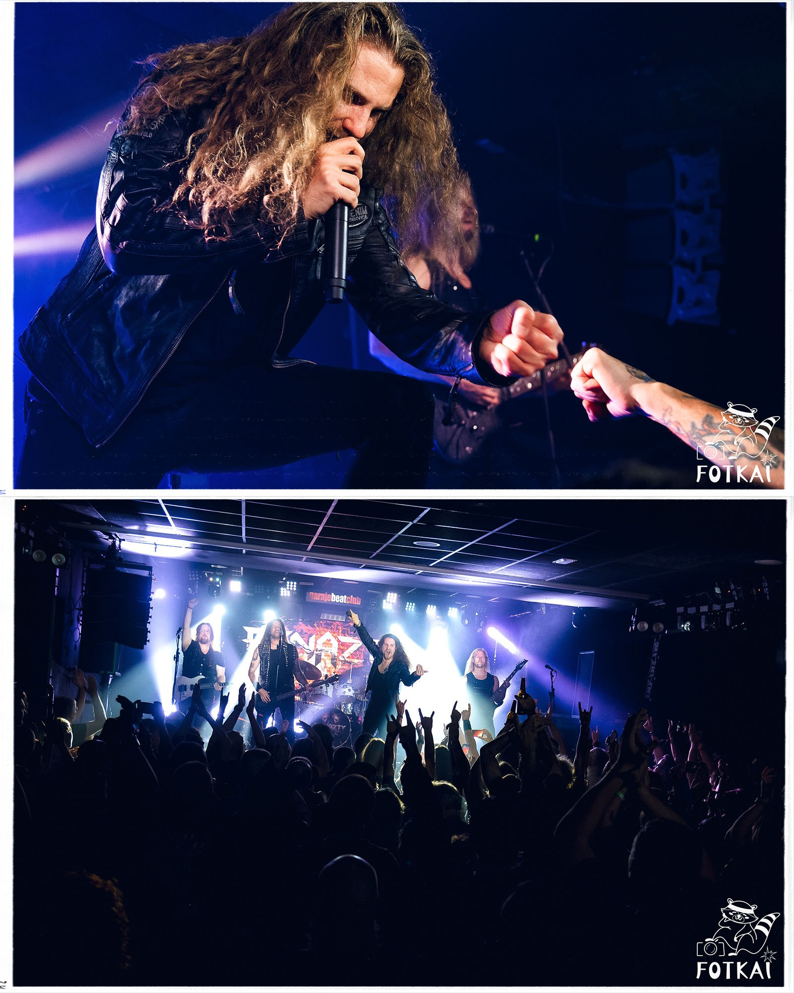 Dynazty arrasa en Murcia: noche de metal melódico en Garaje Beat Club con «Game of Faces» | FOTKAI