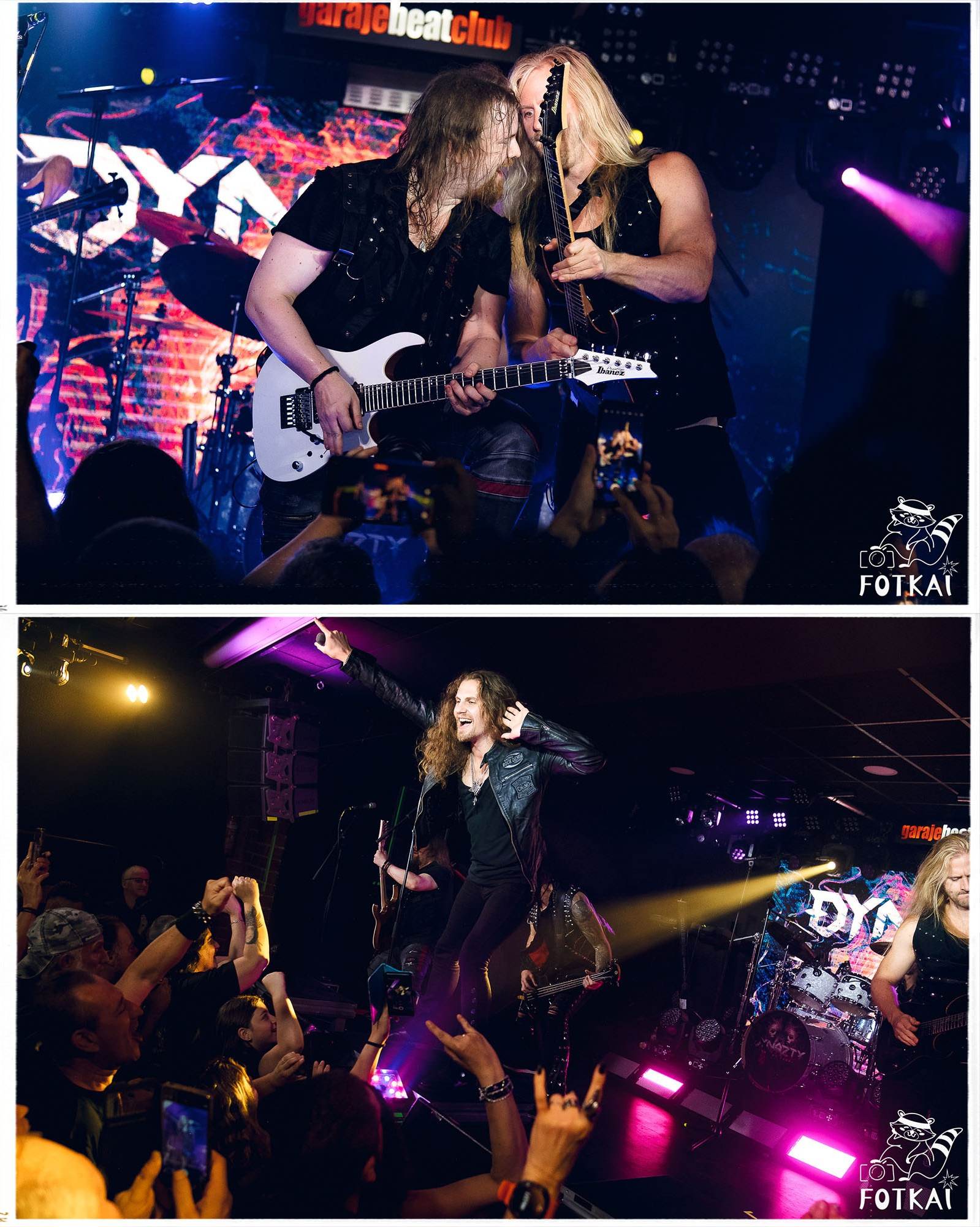 Dynazty arrasa en Murcia: noche de metal melódico en Garaje Beat Club con «Game of Faces» | FOTKAI