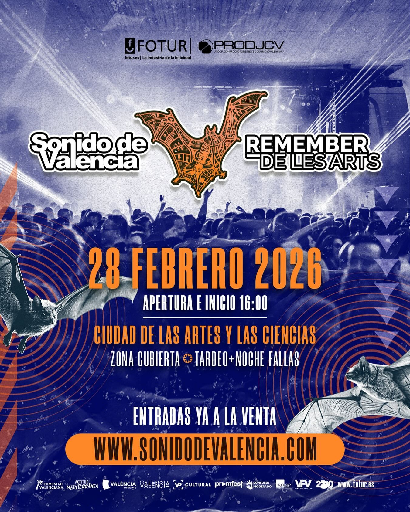 Sonido de Valencia 2026 — фестиваль remember в Валенсии, Ciudad de las Artes | FOTKAI