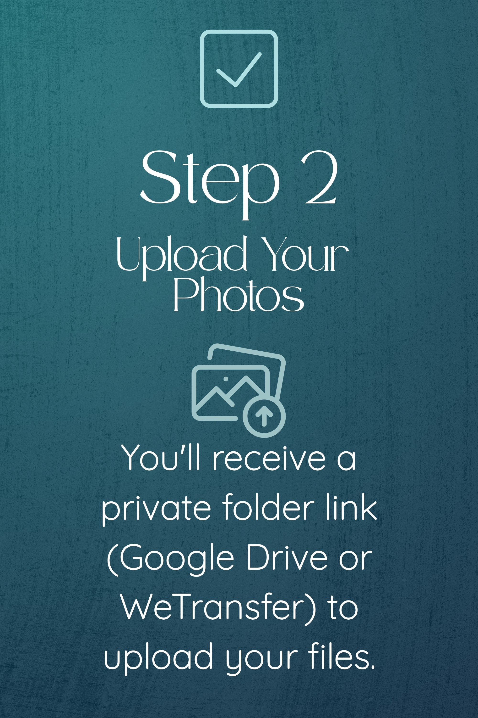 Photo Editing Services - Easy file sharing with Eduardo Bartoli – upload your photos securely via Google Drive or WeTransfer – simple, tech-free process. Photo Editing Services