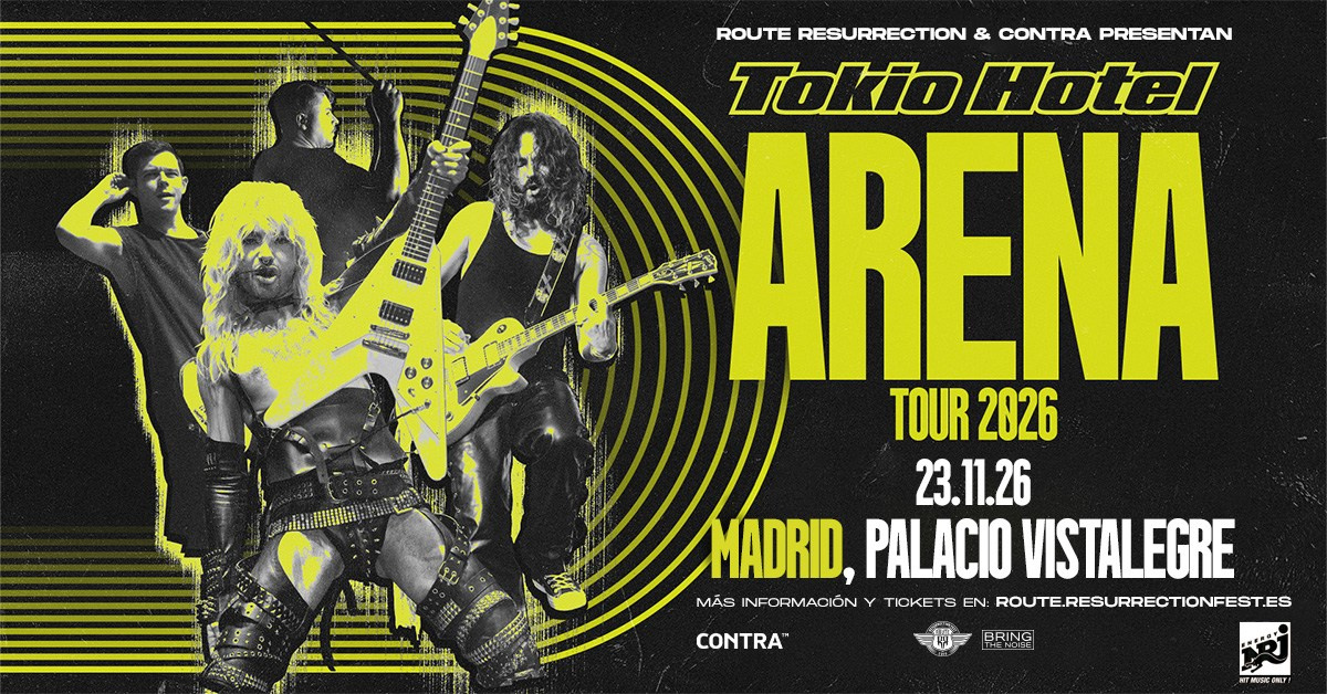 Tokio Hotel vuelven a Madrid – espectáculo épico en Palacio Vistalegre | FOTKAI