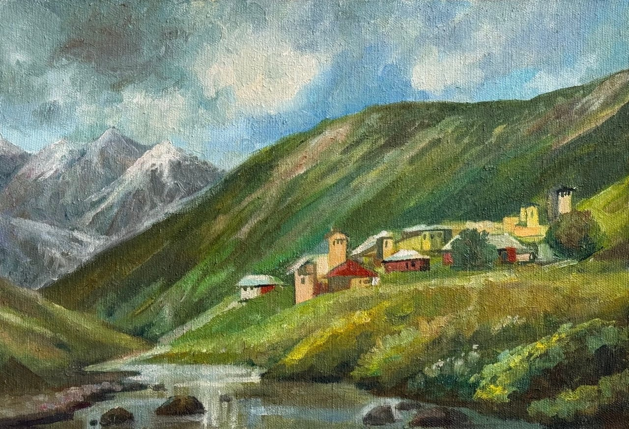 Выставка-продажа картин Ольги Савеловой. Художник живописец Савелова Ольга