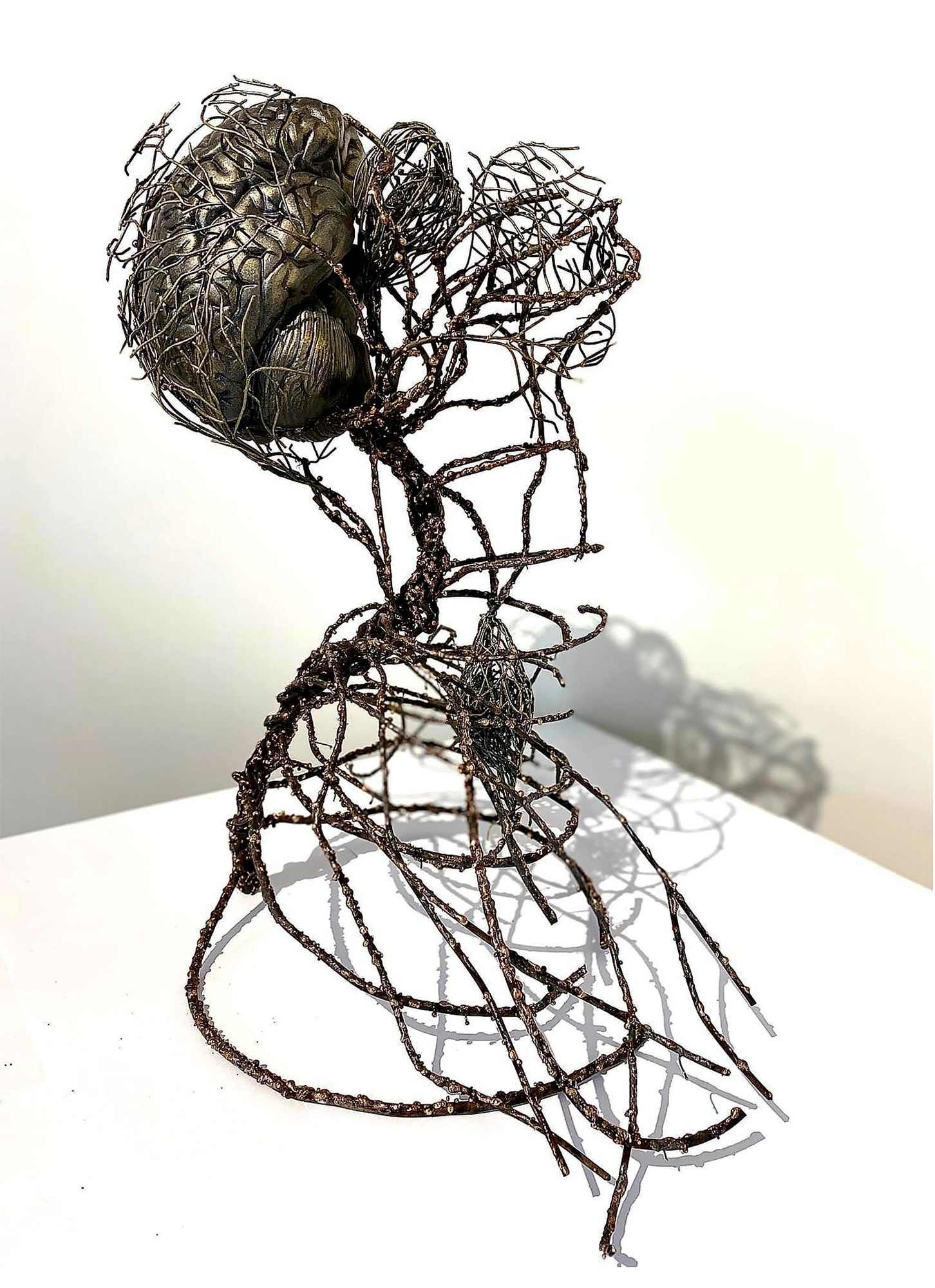 Авторская кабинетная скульптура из металла, Минск