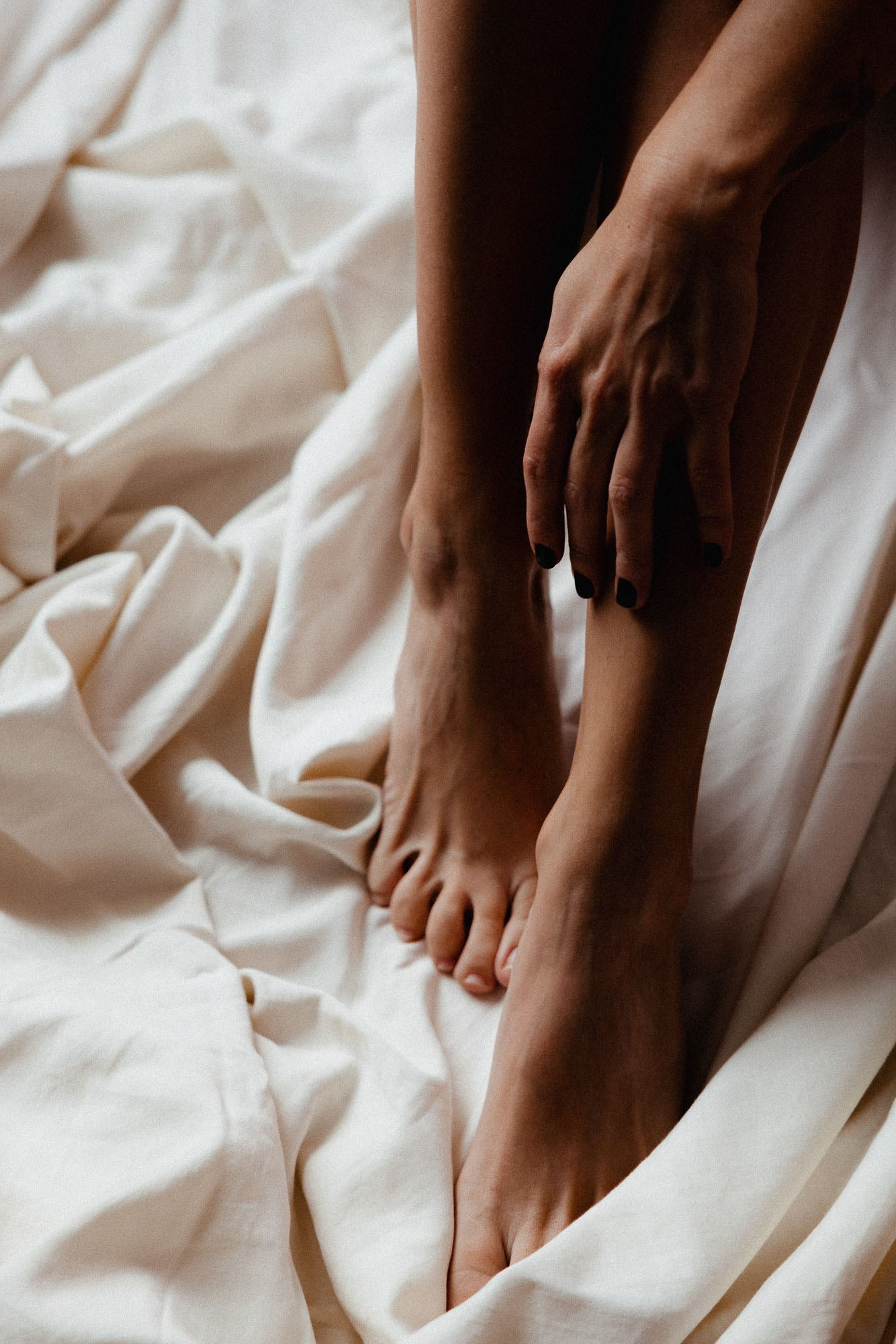 Soft intimate portrait photographed in a warm interior