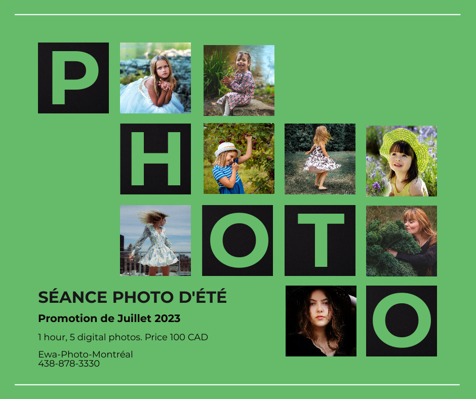 Services. Photographe de famille à Montréal Ewa Molchanovskaya