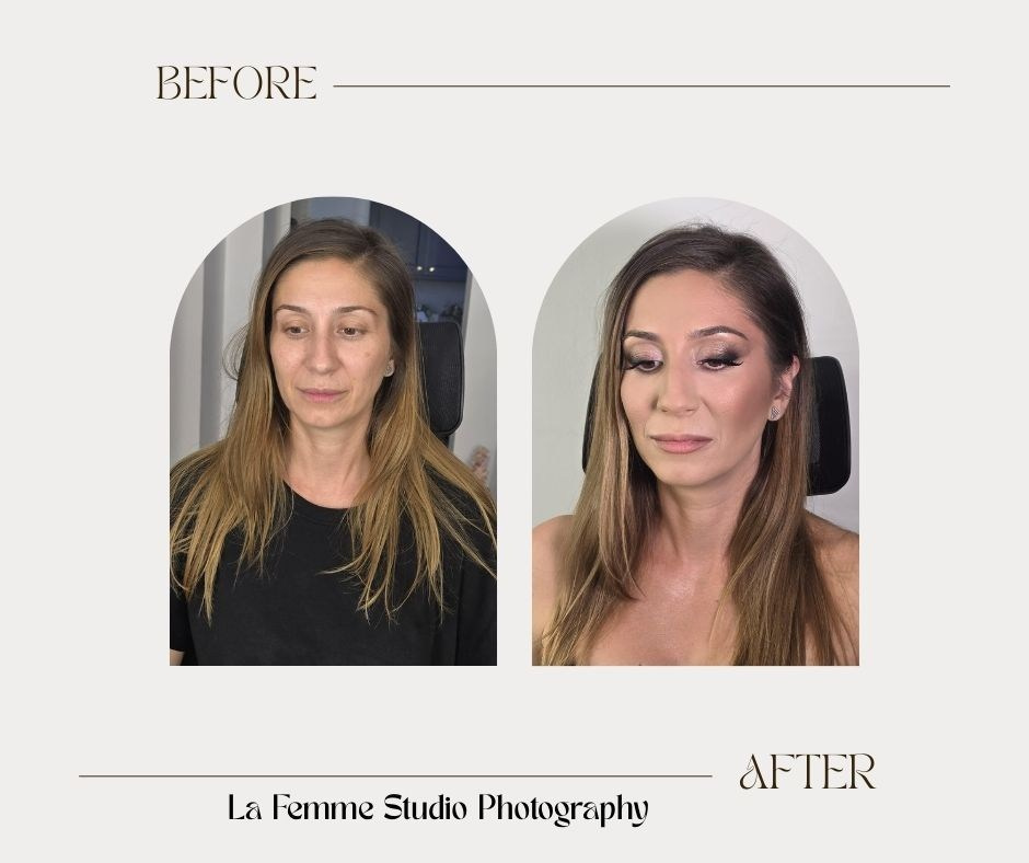 Rezultat final ședință foto cu machiaj profesional realizat de Alexandra Stan – La Femme Studio Photography Constanța