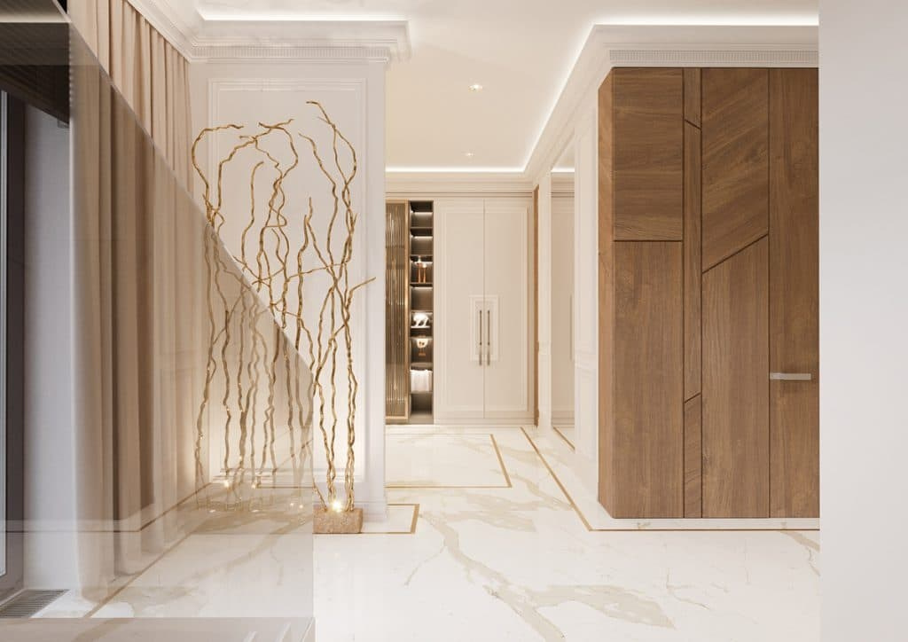 ART DECO HOUSE. Interior Design & 3D Rendering | Alena Bulataya Design Buro