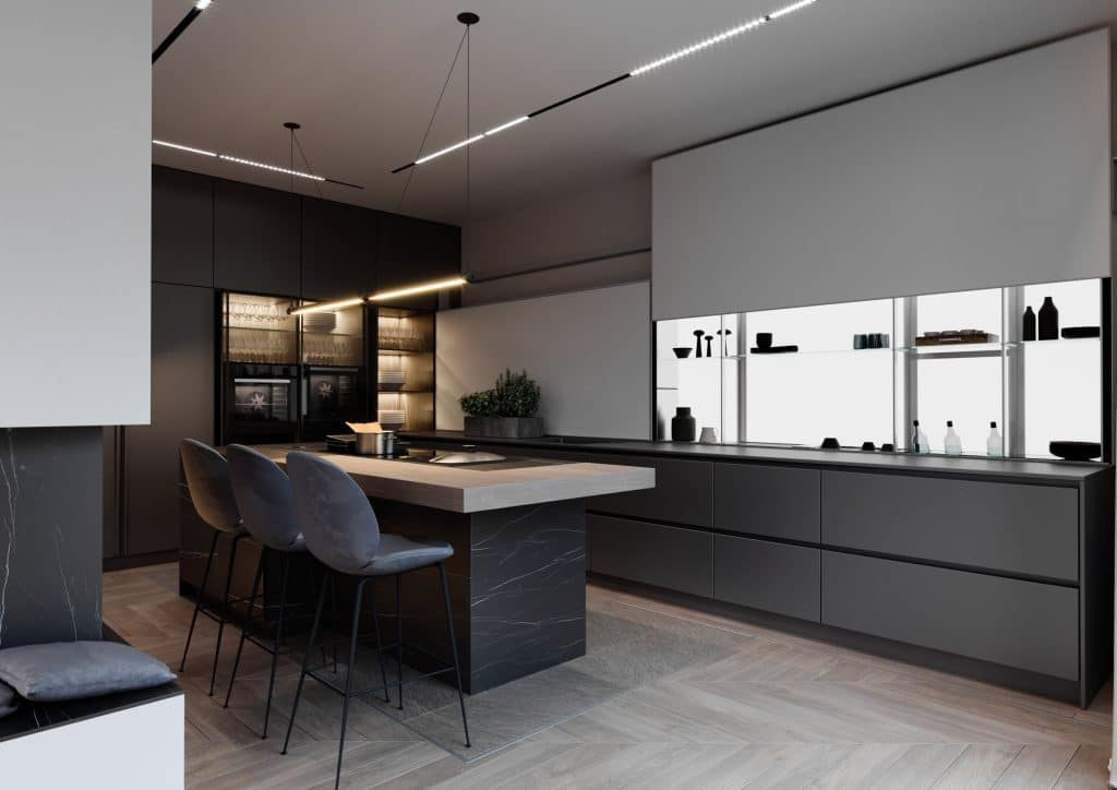 COUNTRY HOUSE. Interior Design & 3D Rendering | Alena Bulataya Design Buro