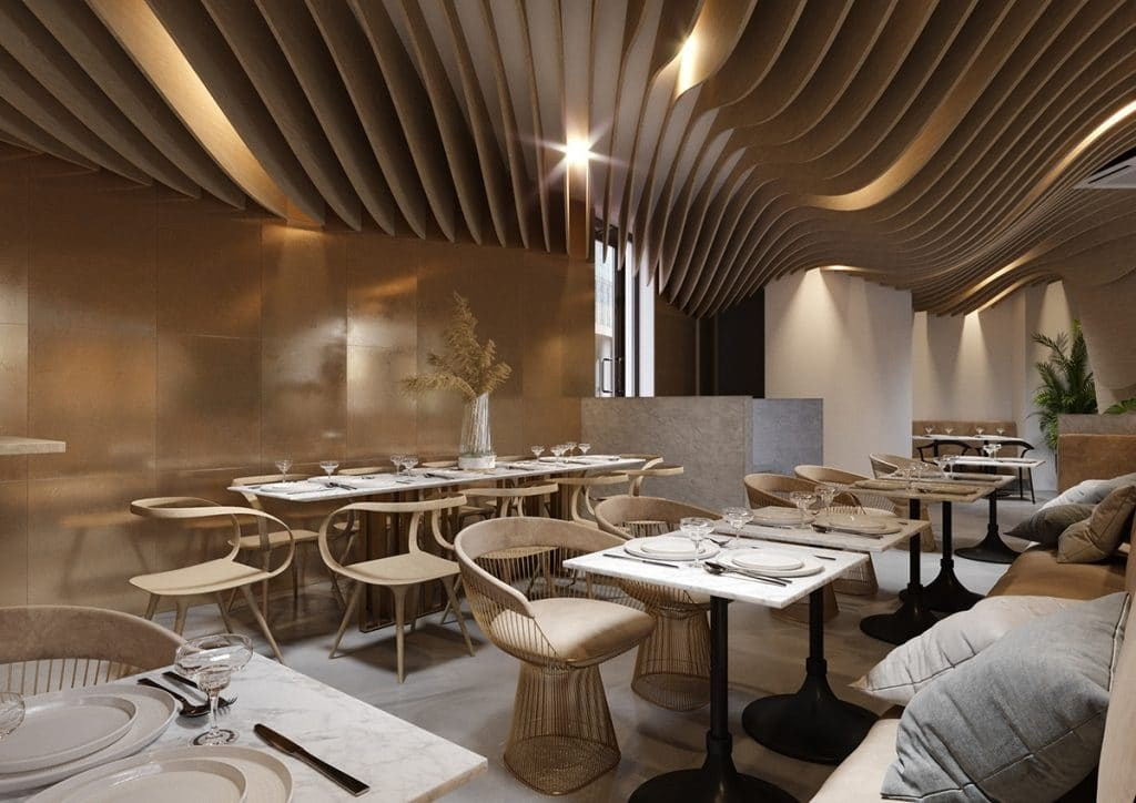 TERRA PIZZERIA. Interior Design & 3D Rendering | Alena Bulataya Design Buro