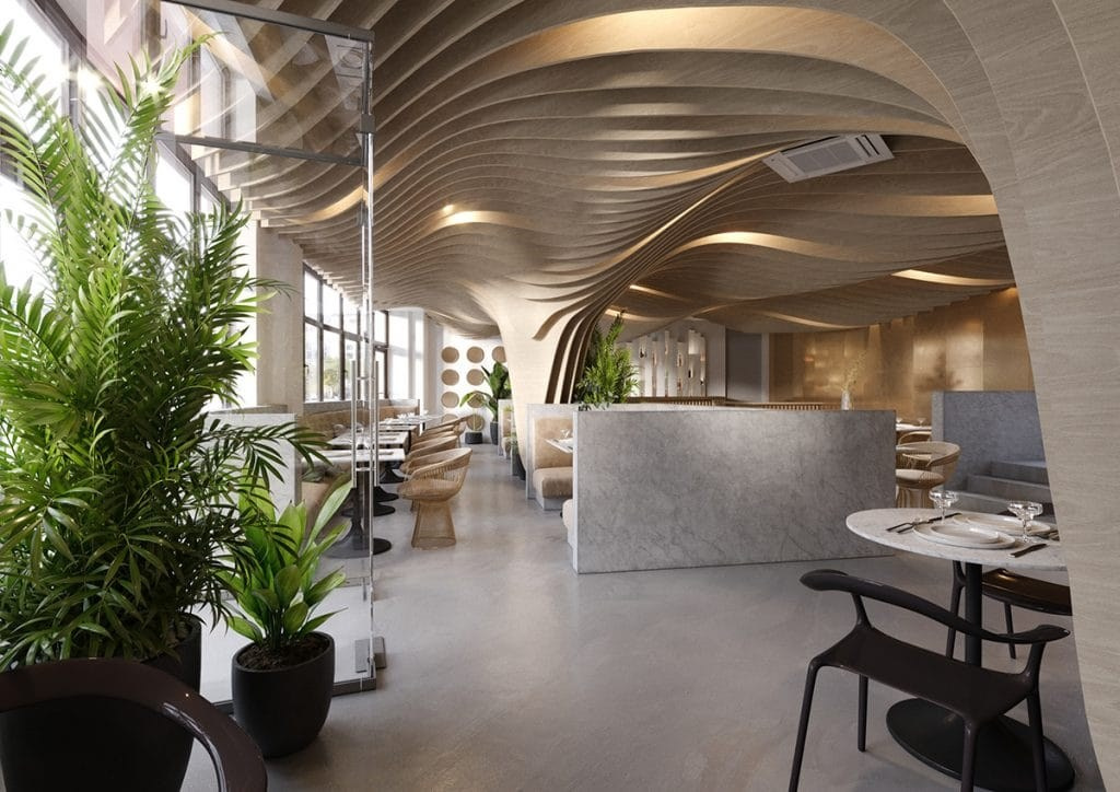 TERRA PIZZERIA. Interior Design & 3D Rendering | Alena Bulataya Design Buro