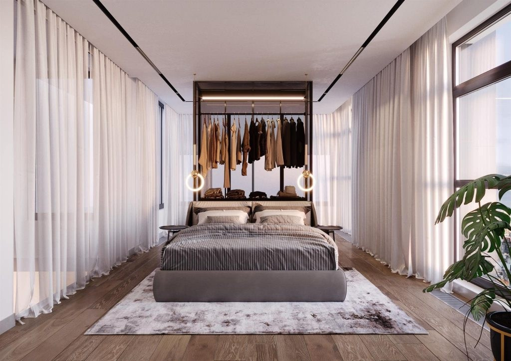 CONTEMPORARY PENTHOUSE. Interior Design & 3D Rendering | Alena Bulataya Design Buro