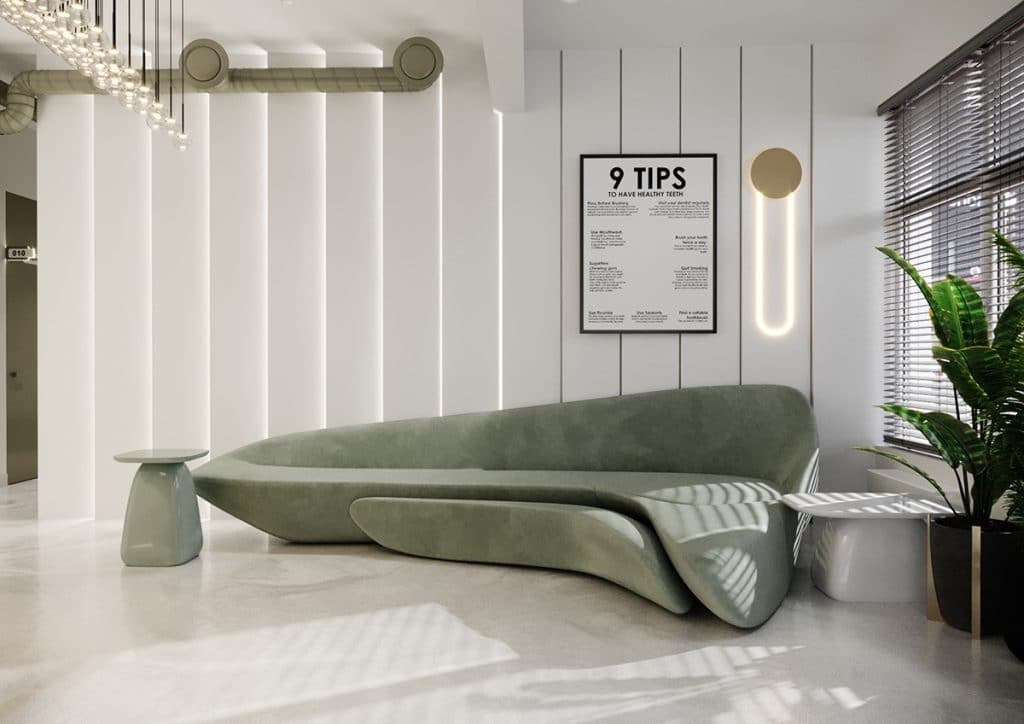 STOMEX DENTAL CLINIC. Interior Design & 3D Rendering | Alena Bulataya Design Buro