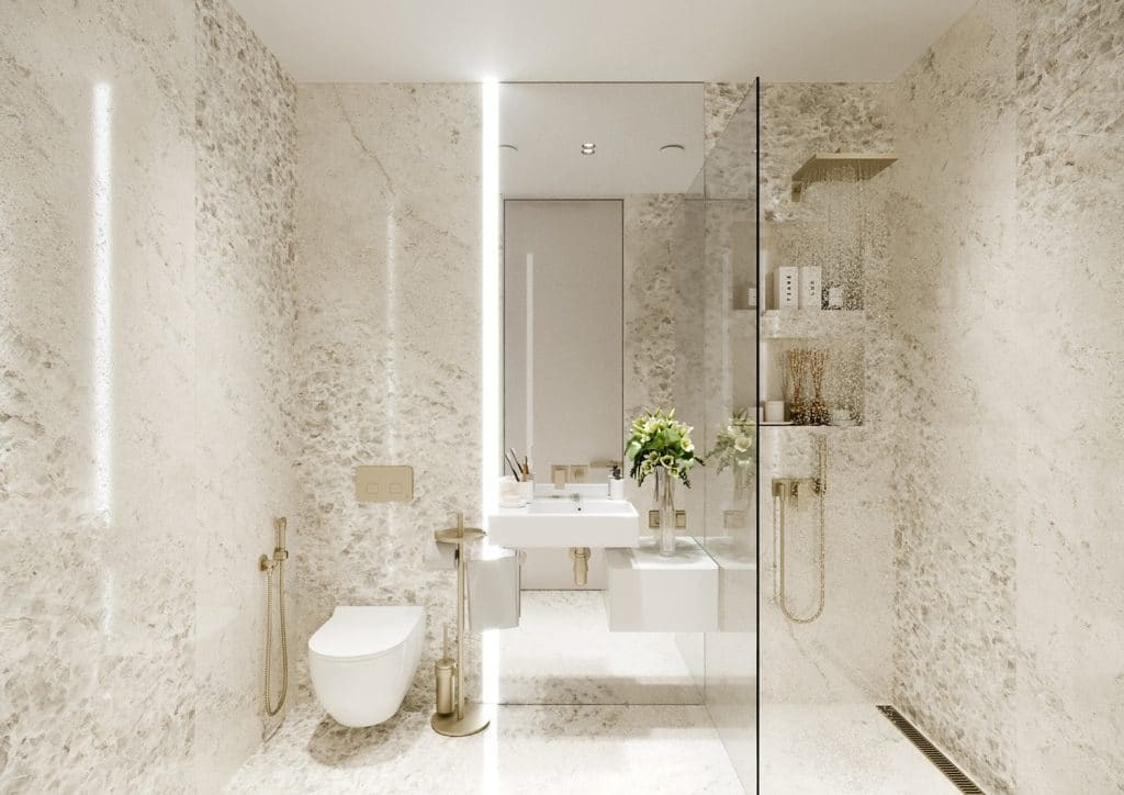 STONE APARTMENT. Interior Design & 3D Rendering | Alena Bulataya Design Buro
