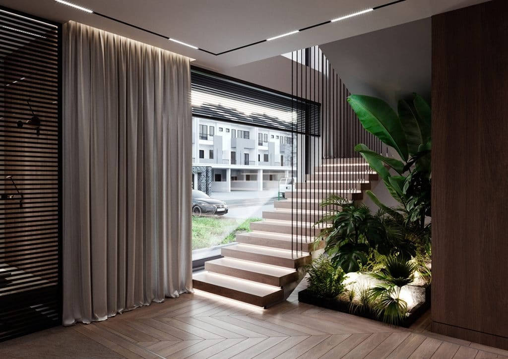 COUNTRY HOUSE. Interior Design & 3D Rendering | Alena Bulataya Design Buro